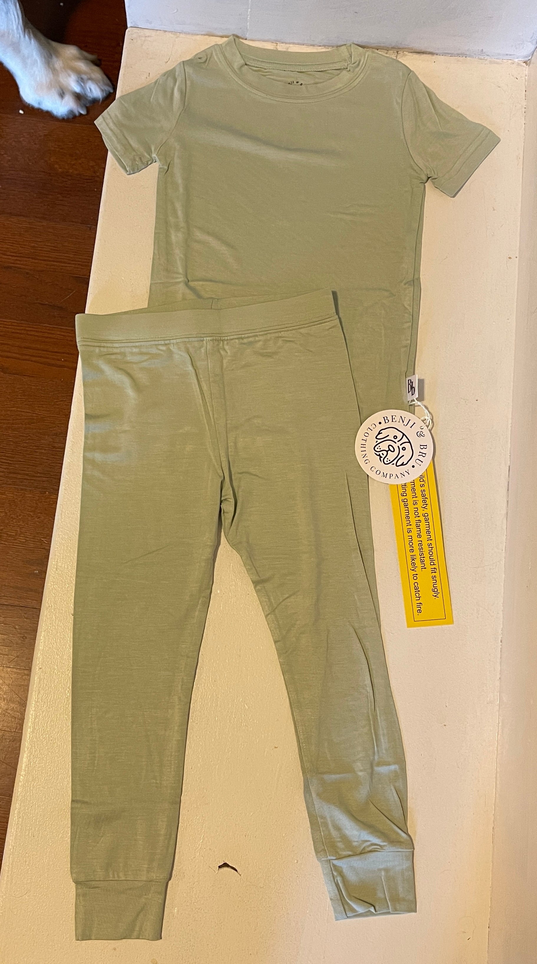 Olive Green Pajamas Set