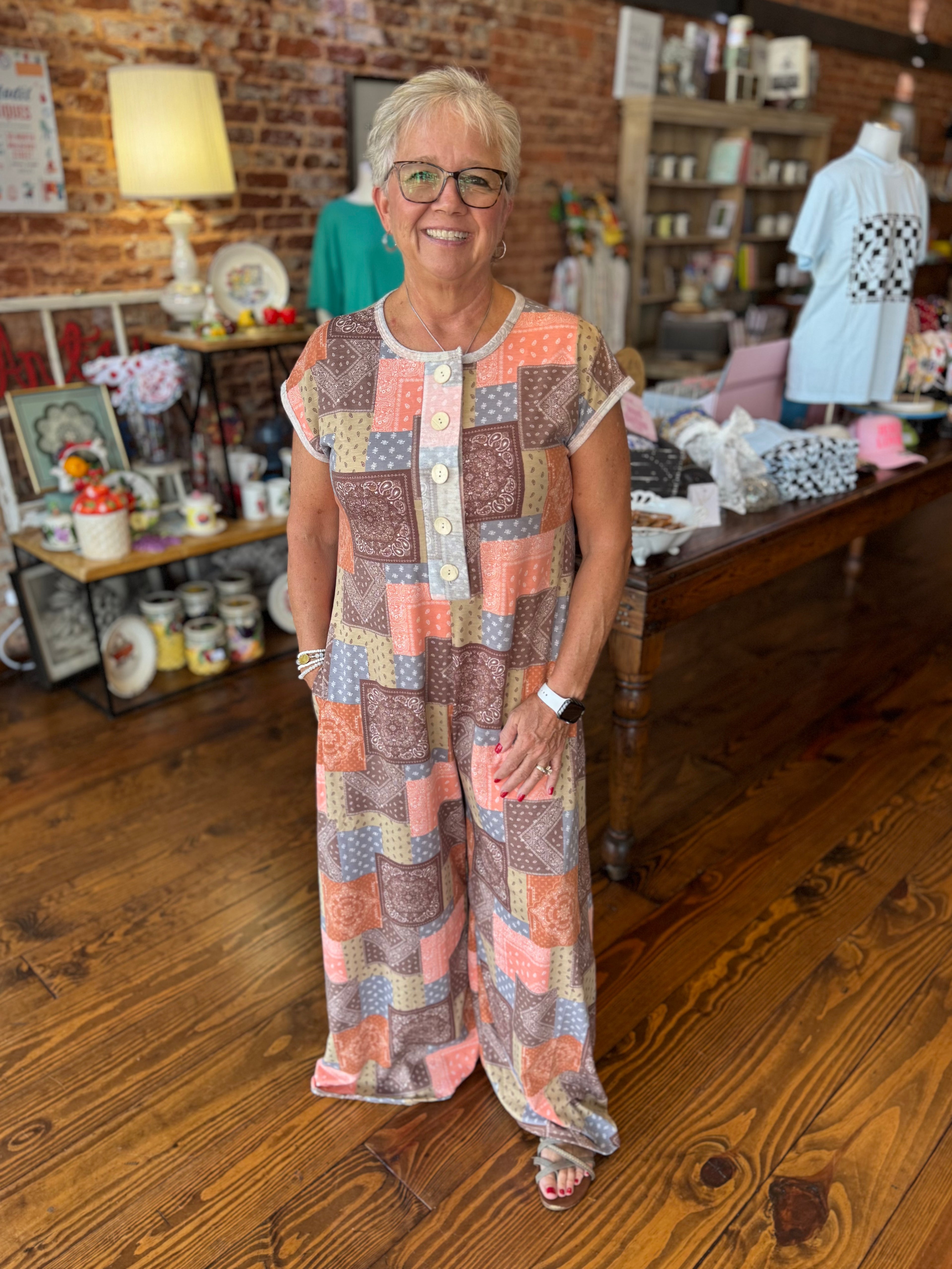 Patch Things Up Jumpsuit