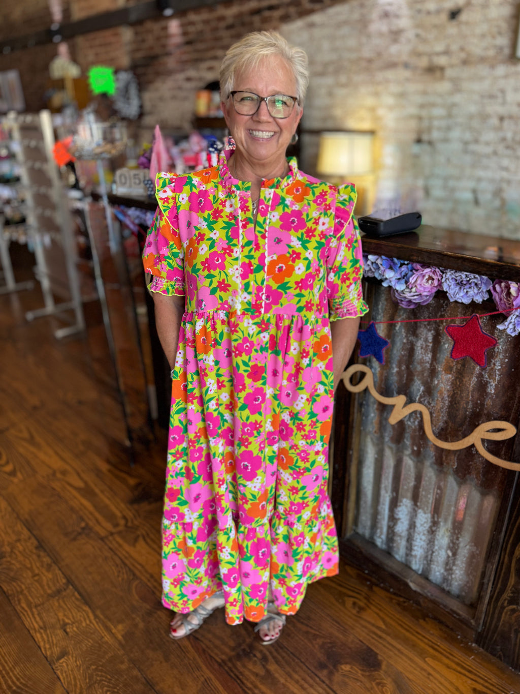 Georgia Breeze Midi Dress