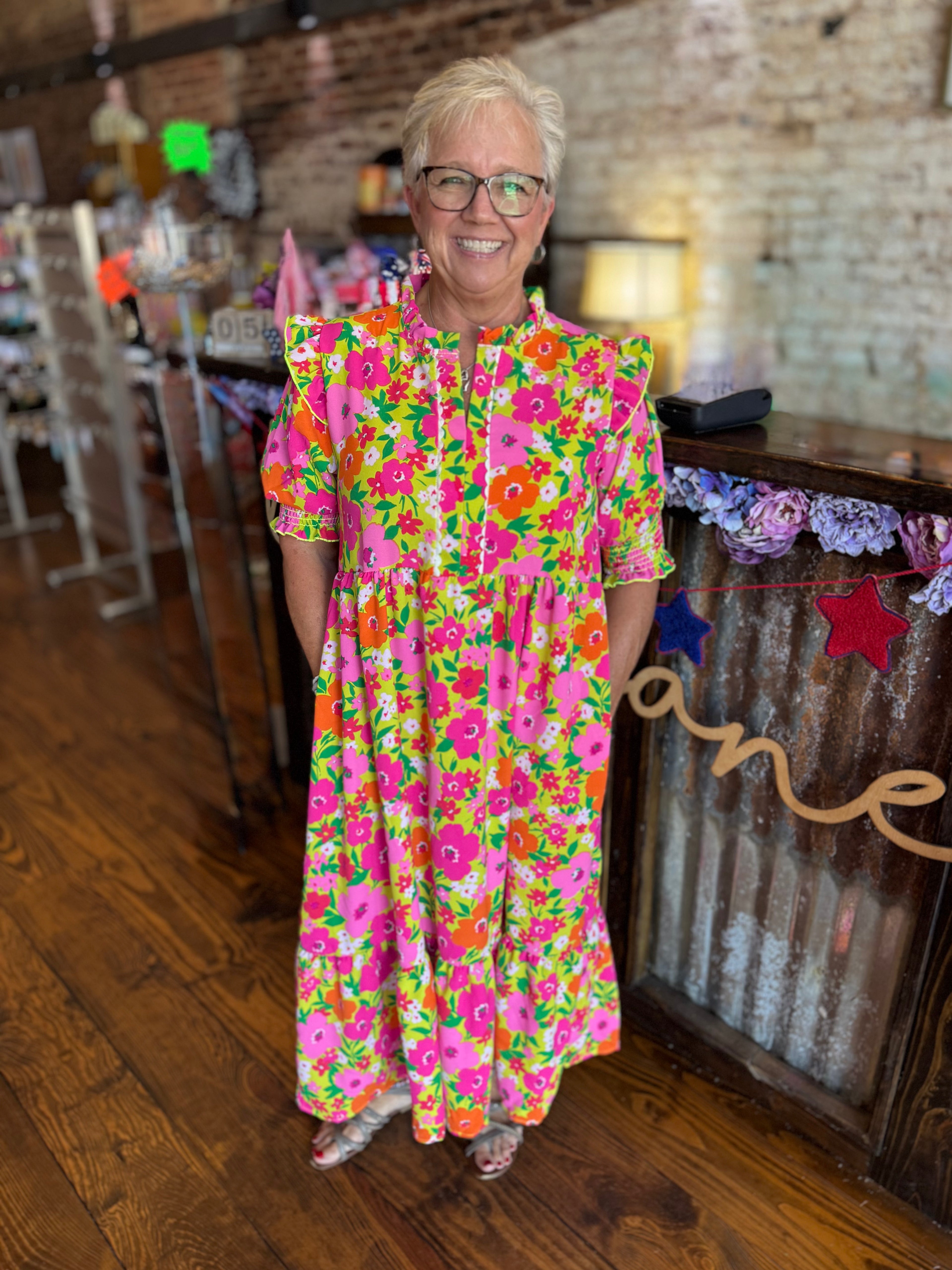 Georgia Breeze Midi Dress