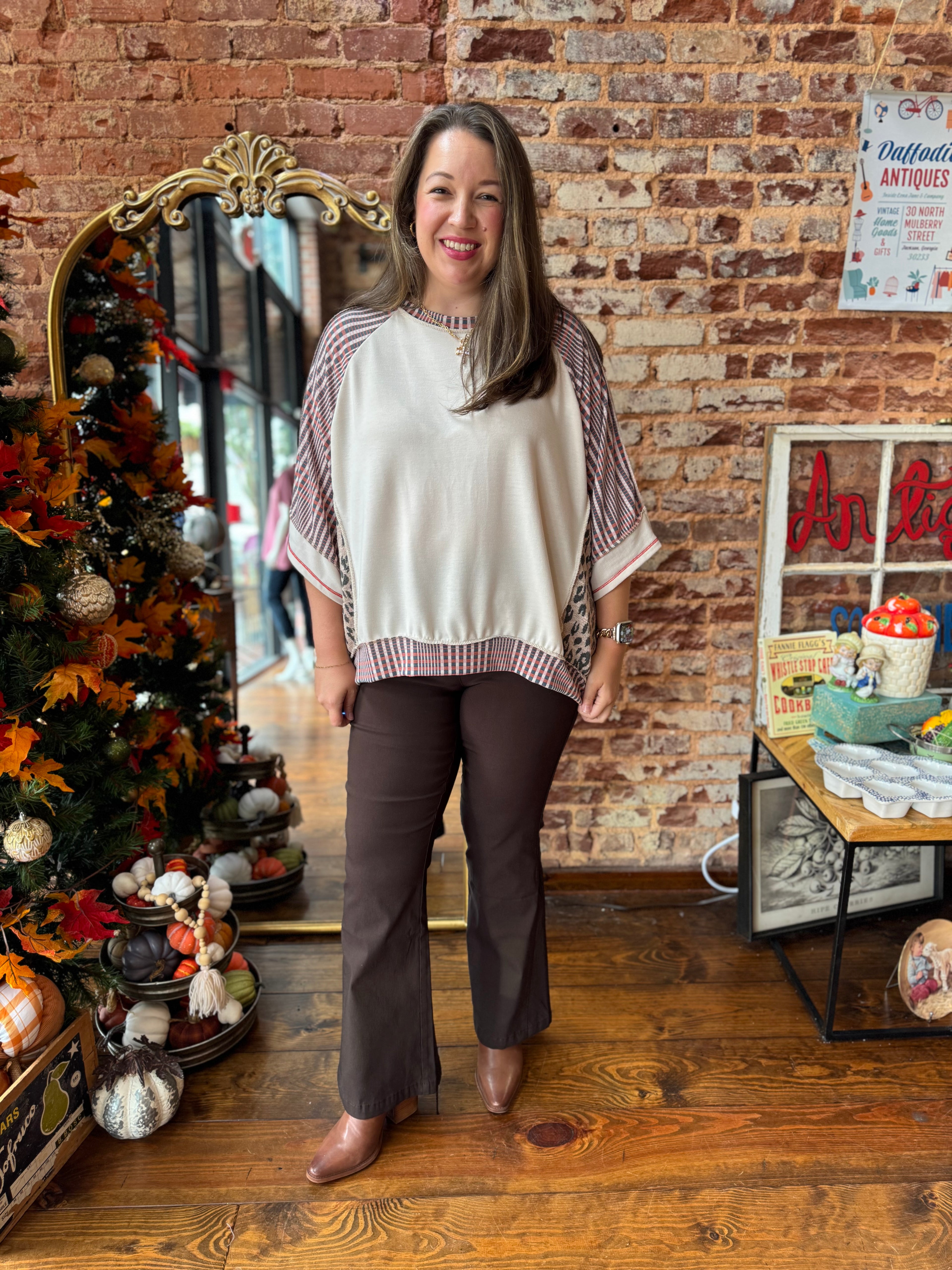 Missy Hyperstretch Pull-On Bootcut Pants - Clove