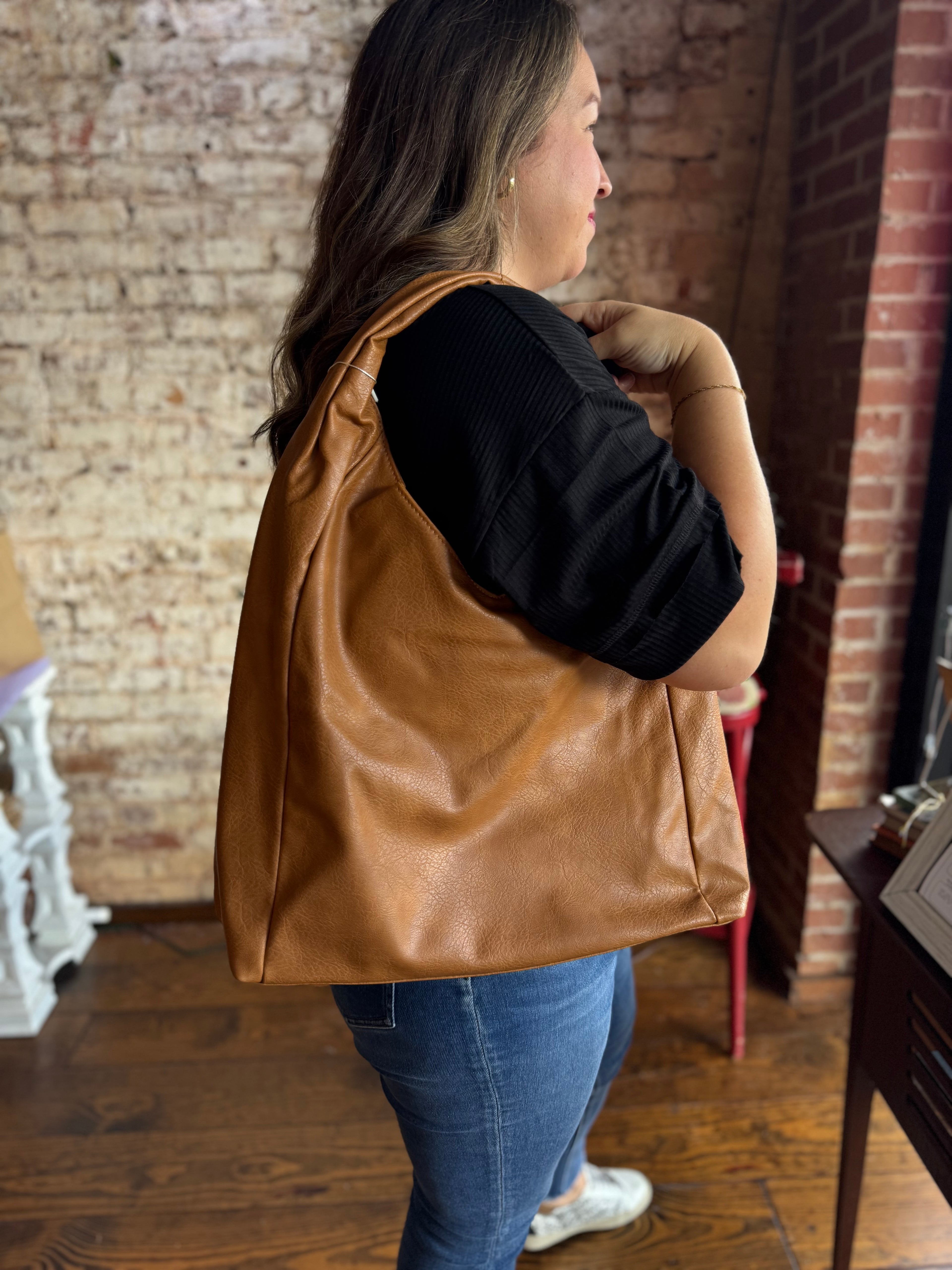 The Everyday Luxe Slouch Tote