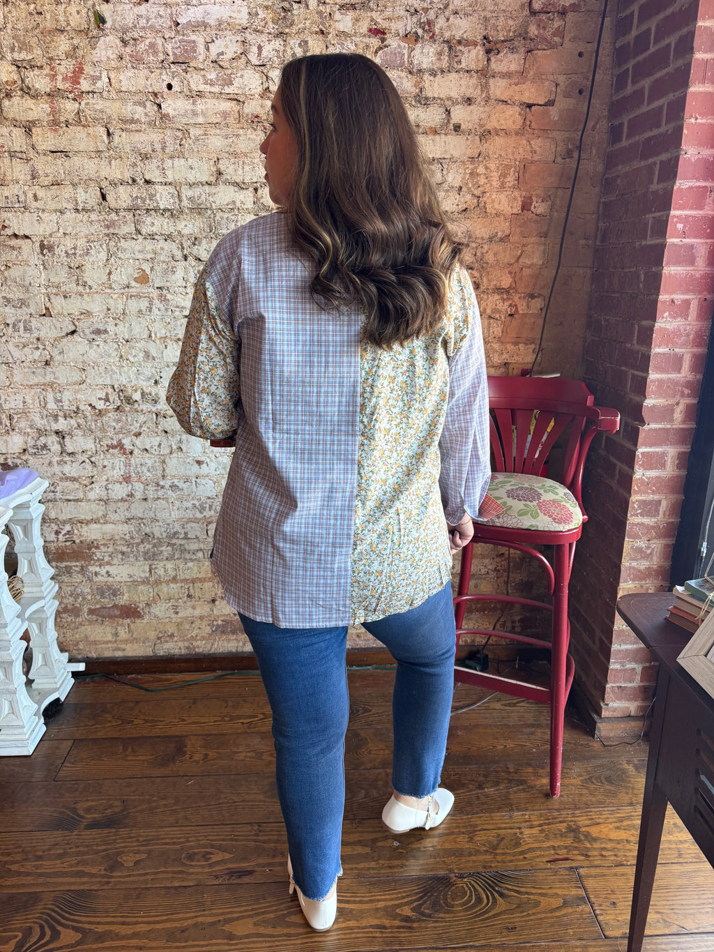 Backroads Button Down Blouse