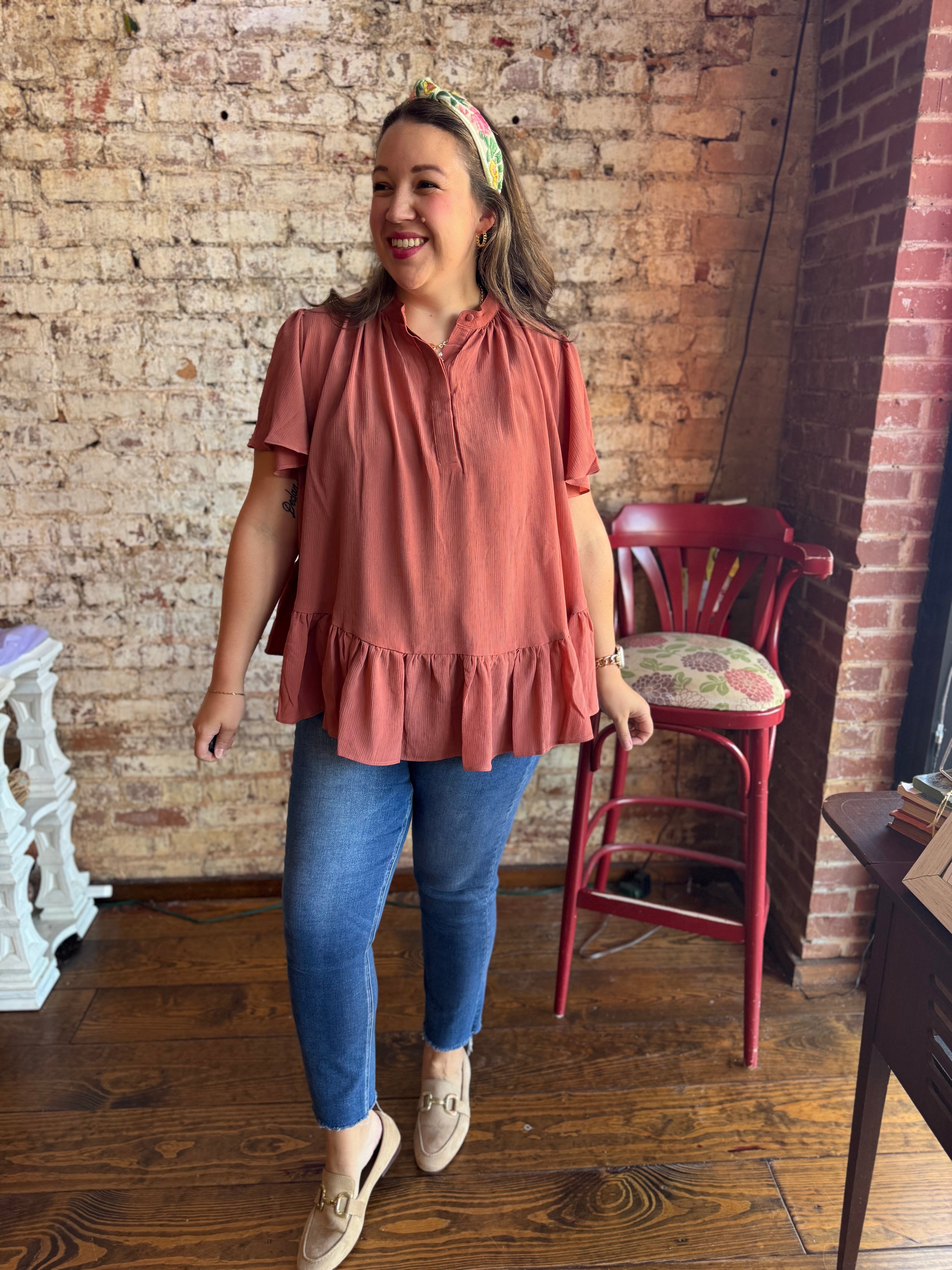 The Sunset Sway Blouse