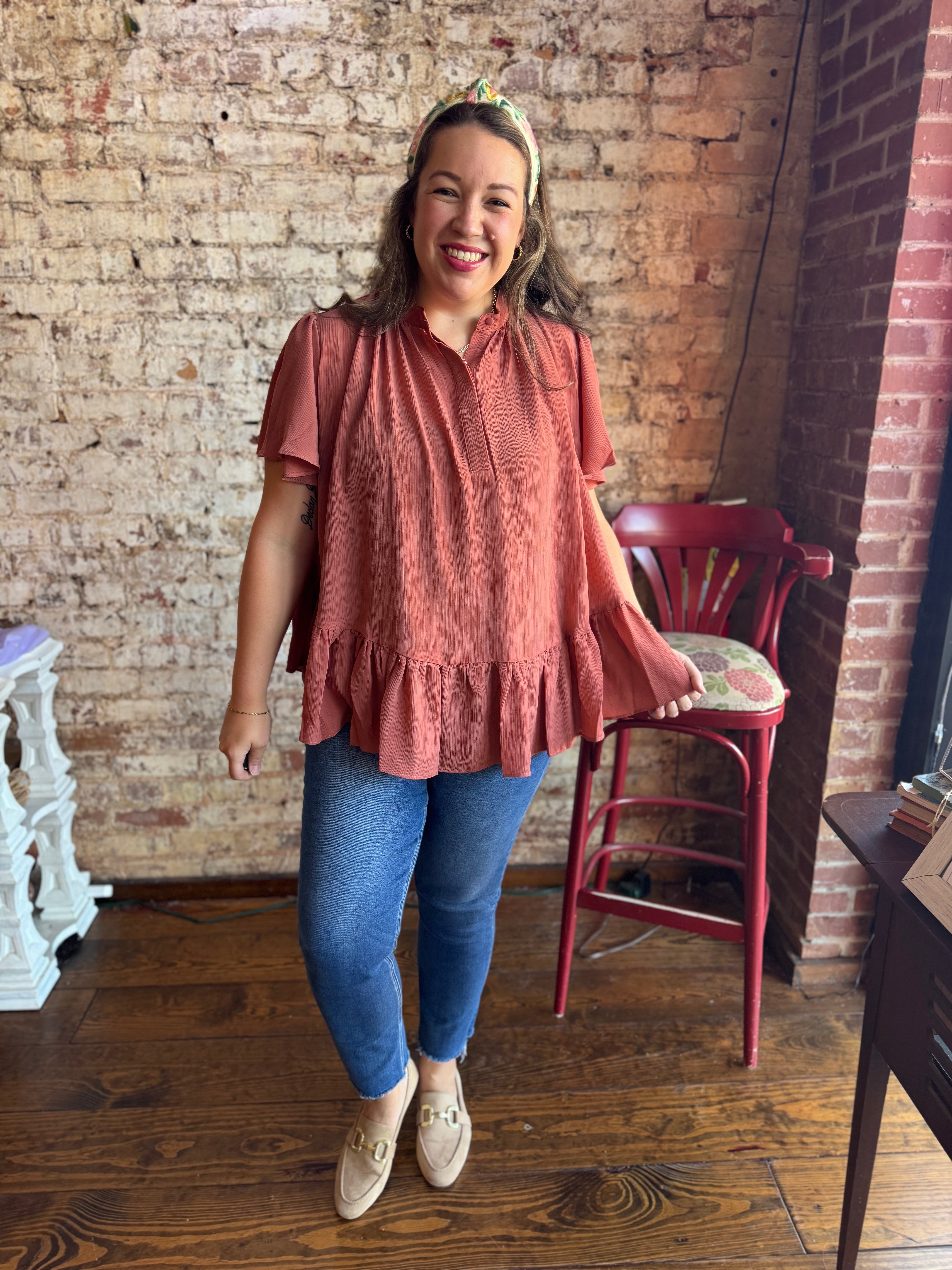 The Sunset Sway Blouse
