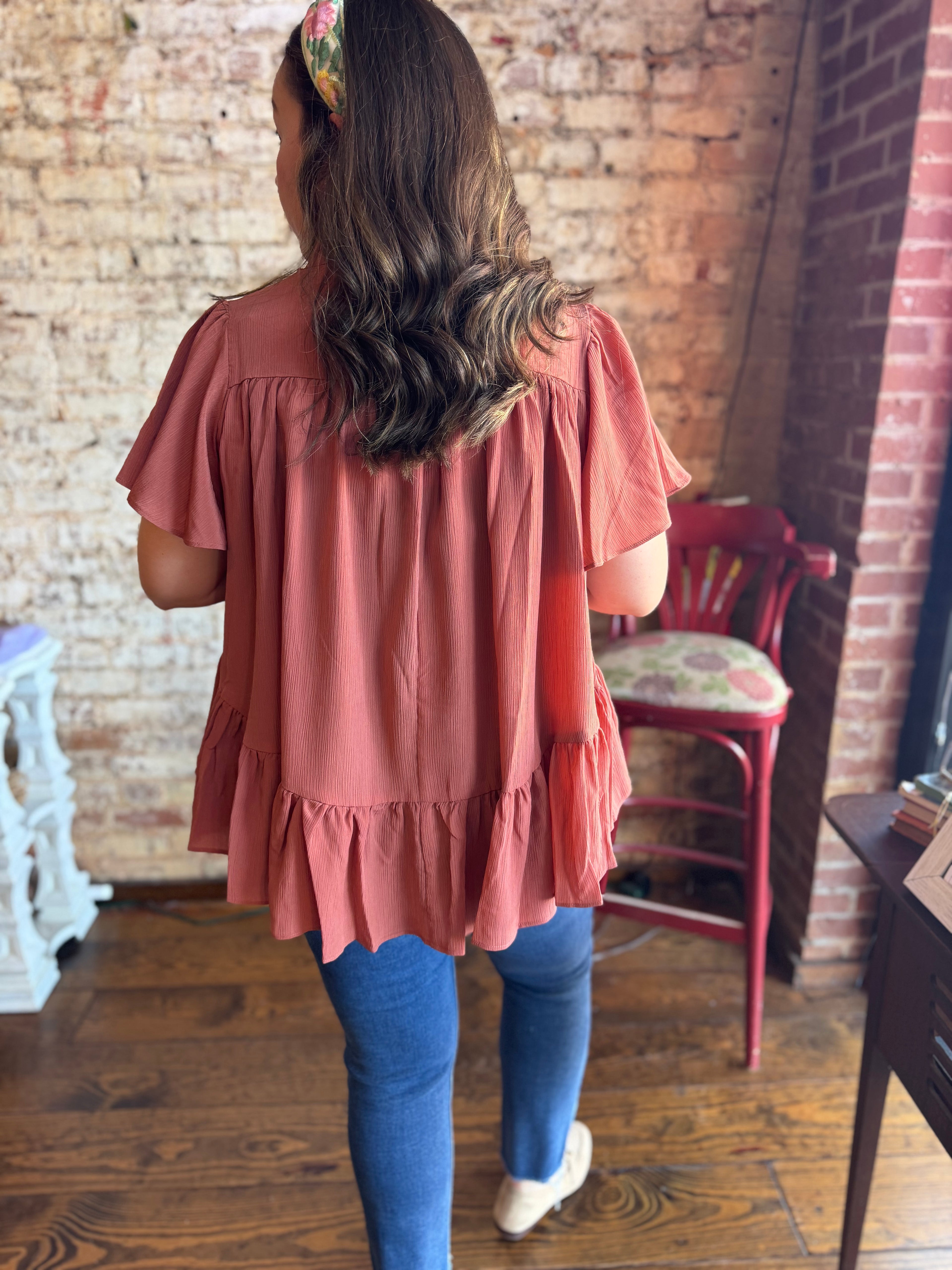 The Sunset Sway Blouse