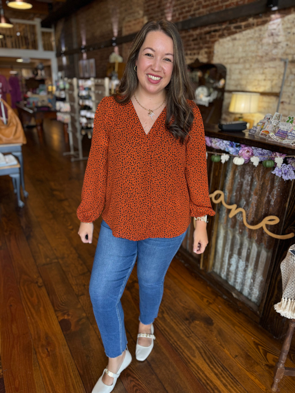 Rust & Roar Blouse