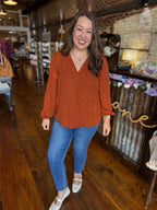 Rust & Roar Blouse