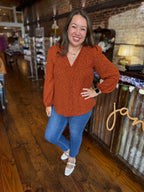 Rust & Roar Blouse