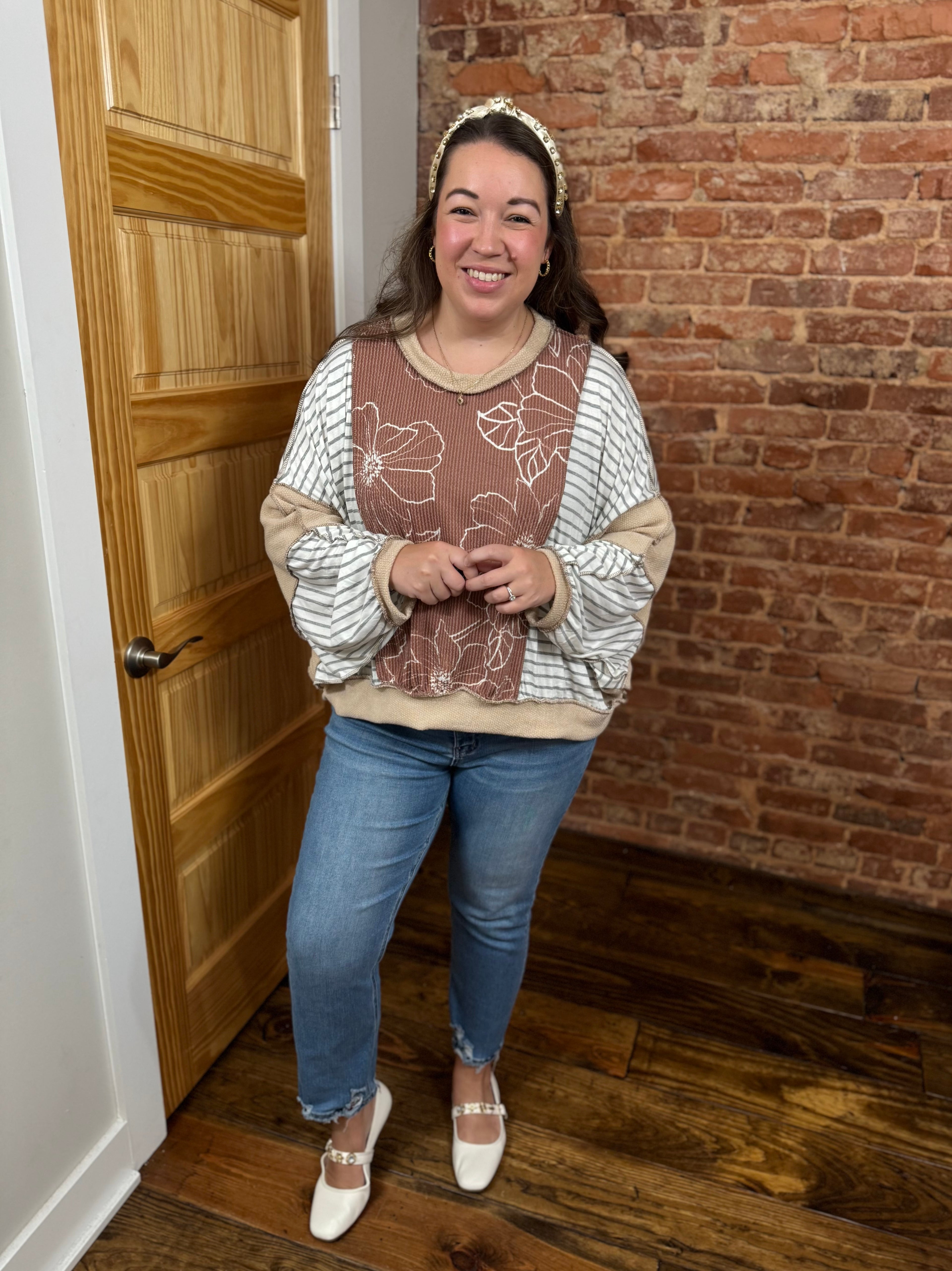 Driftwood Daze Pullover Top