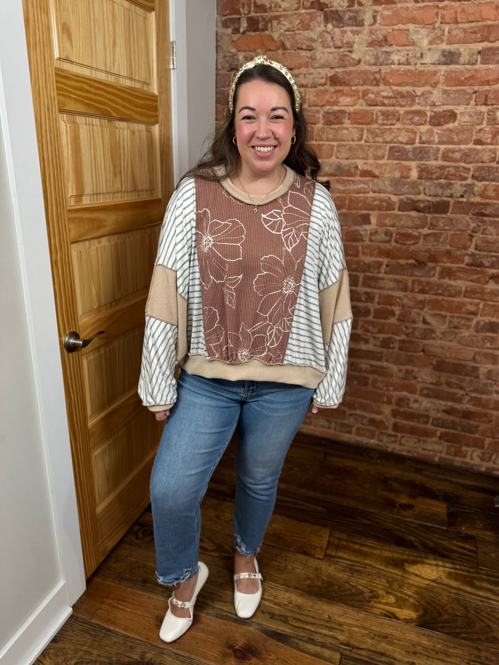 Driftwood Daze Pullover Top