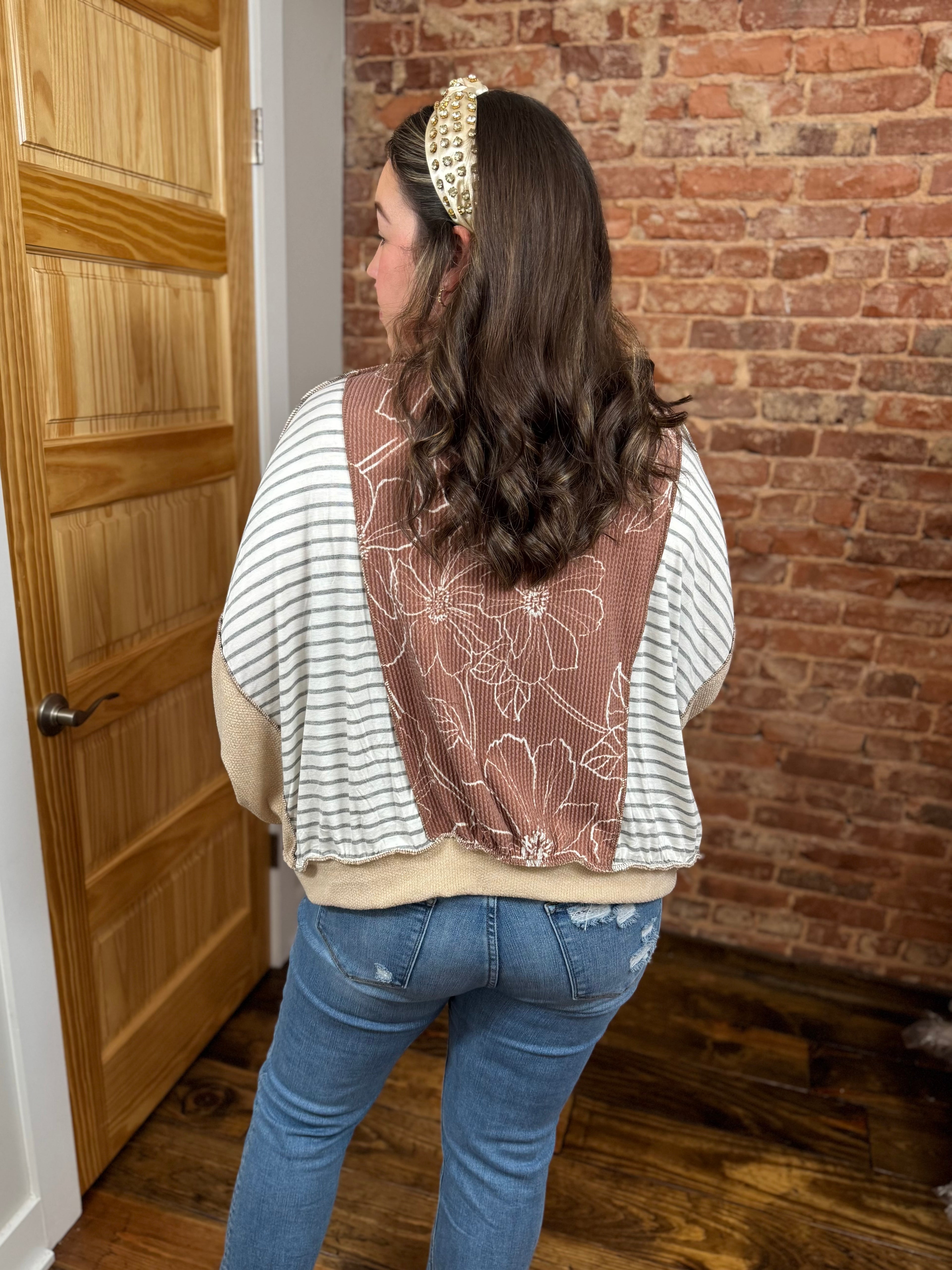 Driftwood Daze Pullover Top