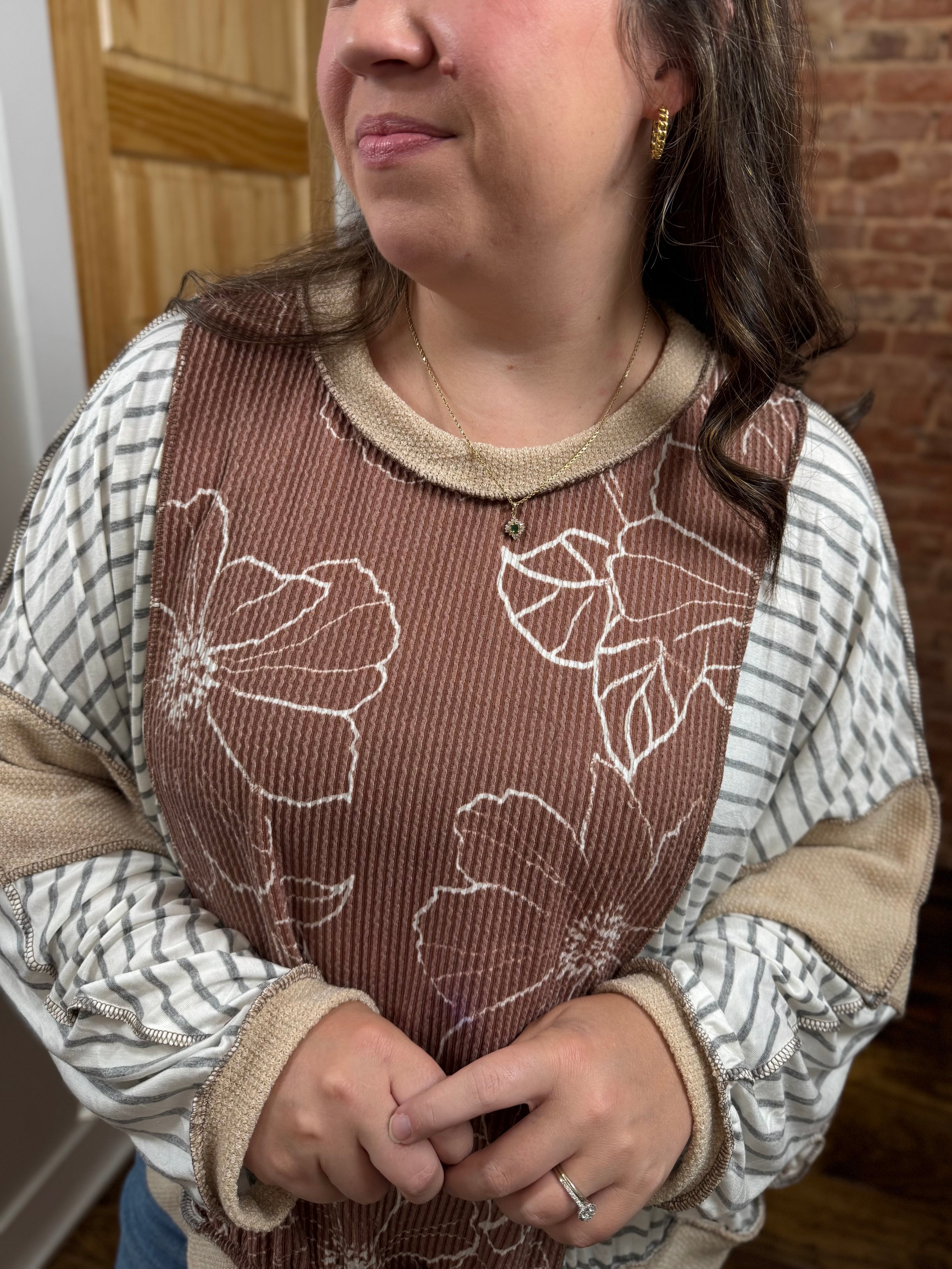 Driftwood Daze Pullover Top