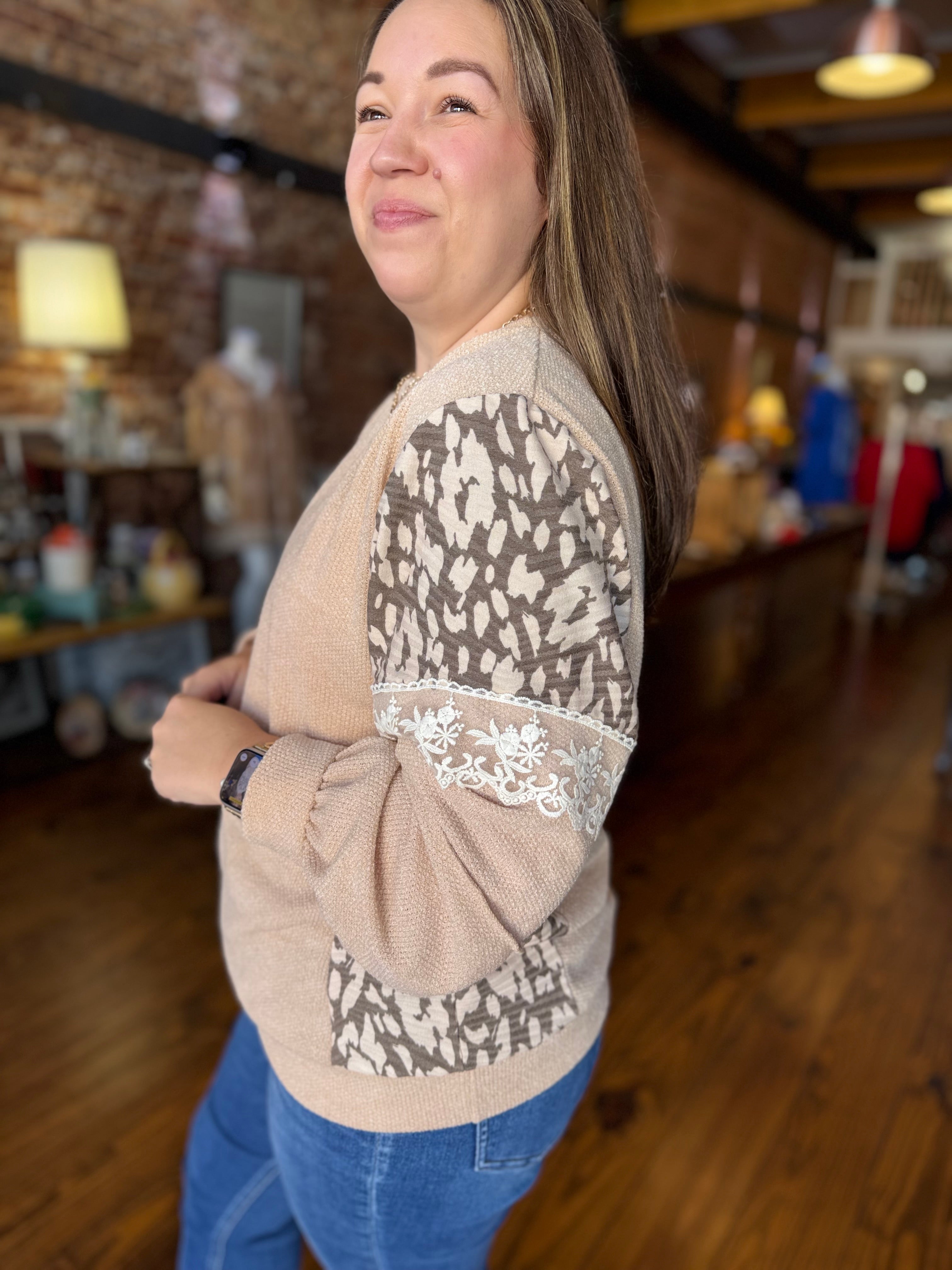 Sugar Maple Sweater Top