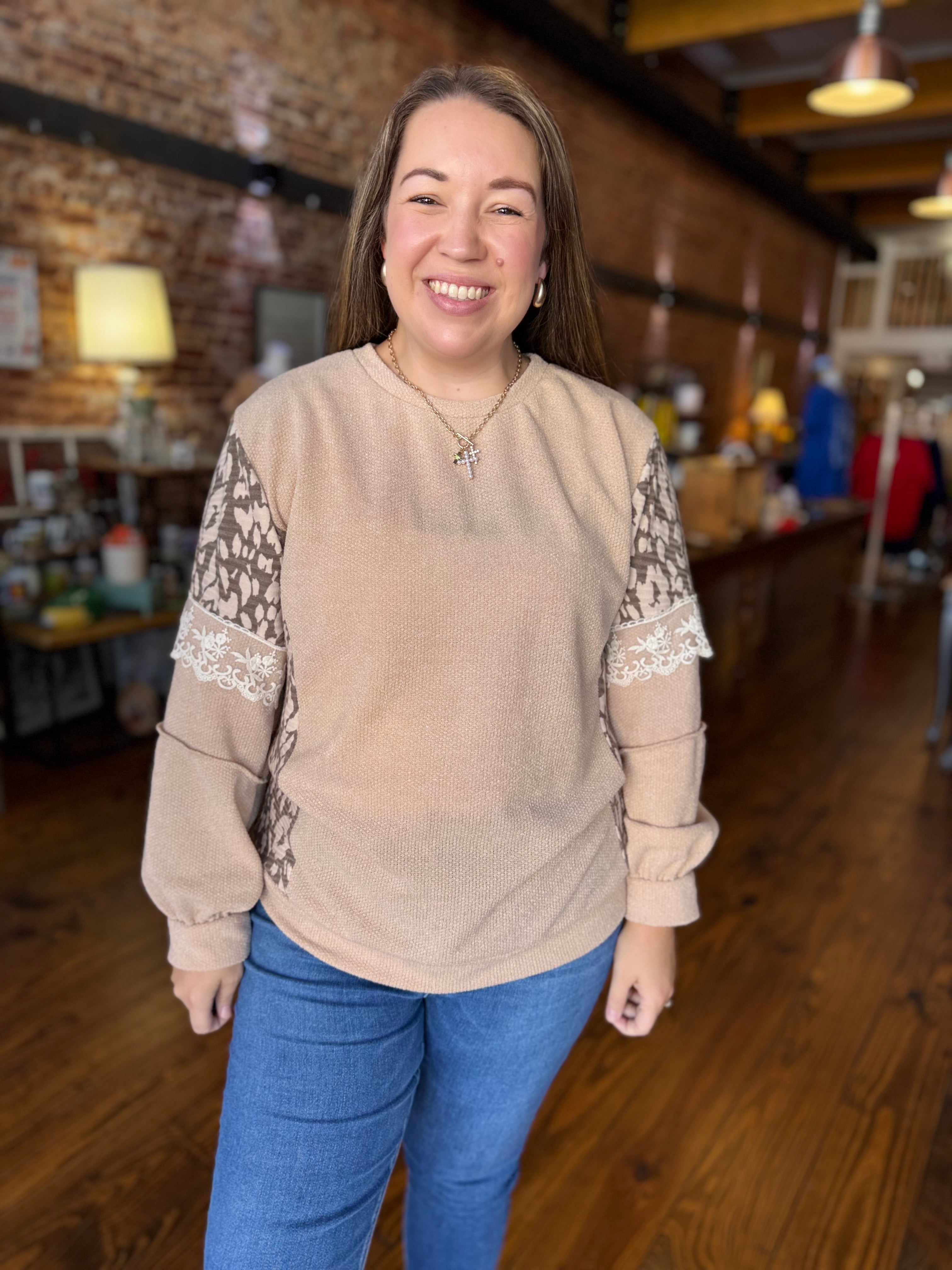 Sugar Maple Sweater Top