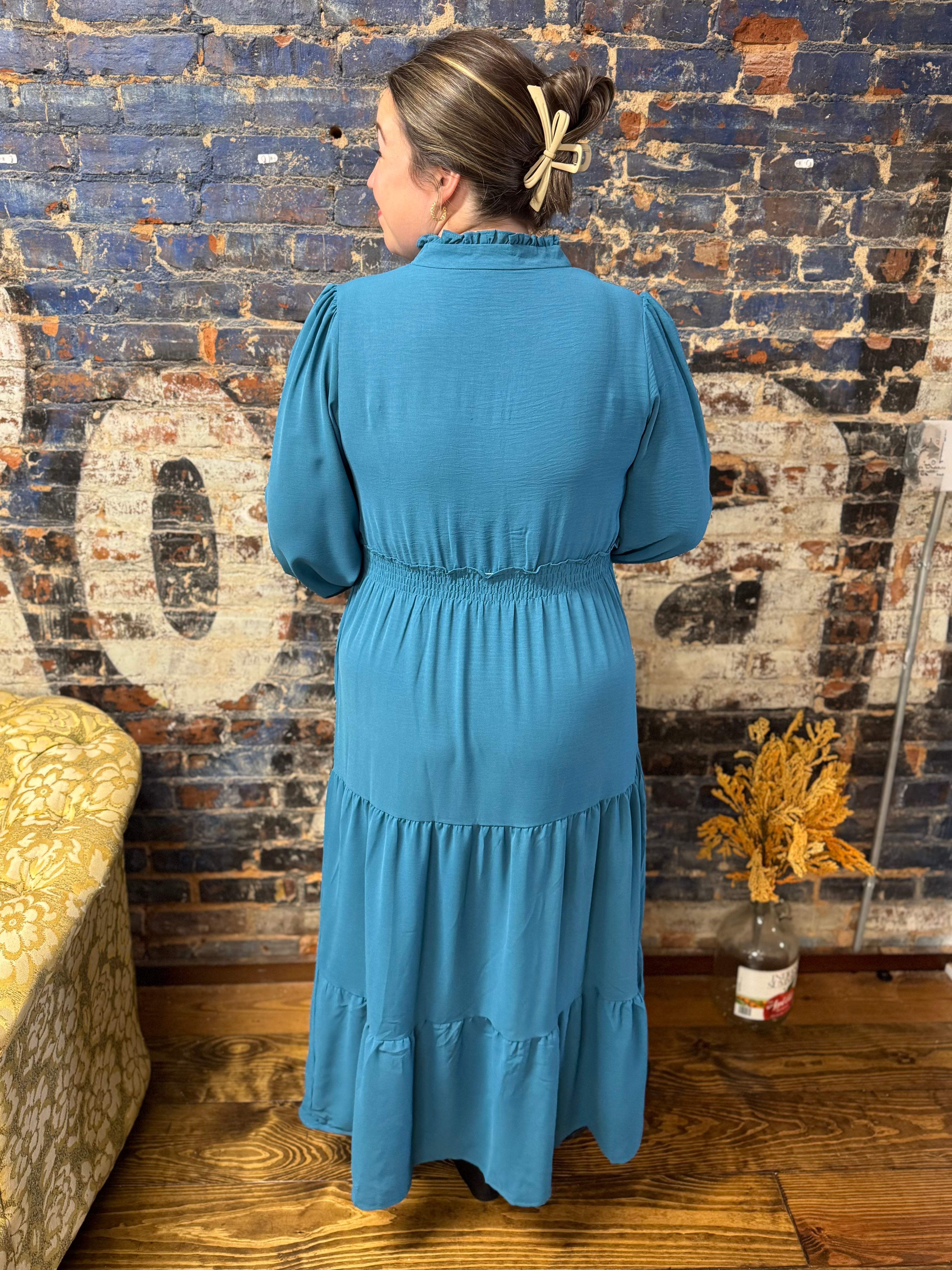 Simply Serene Midi Dress