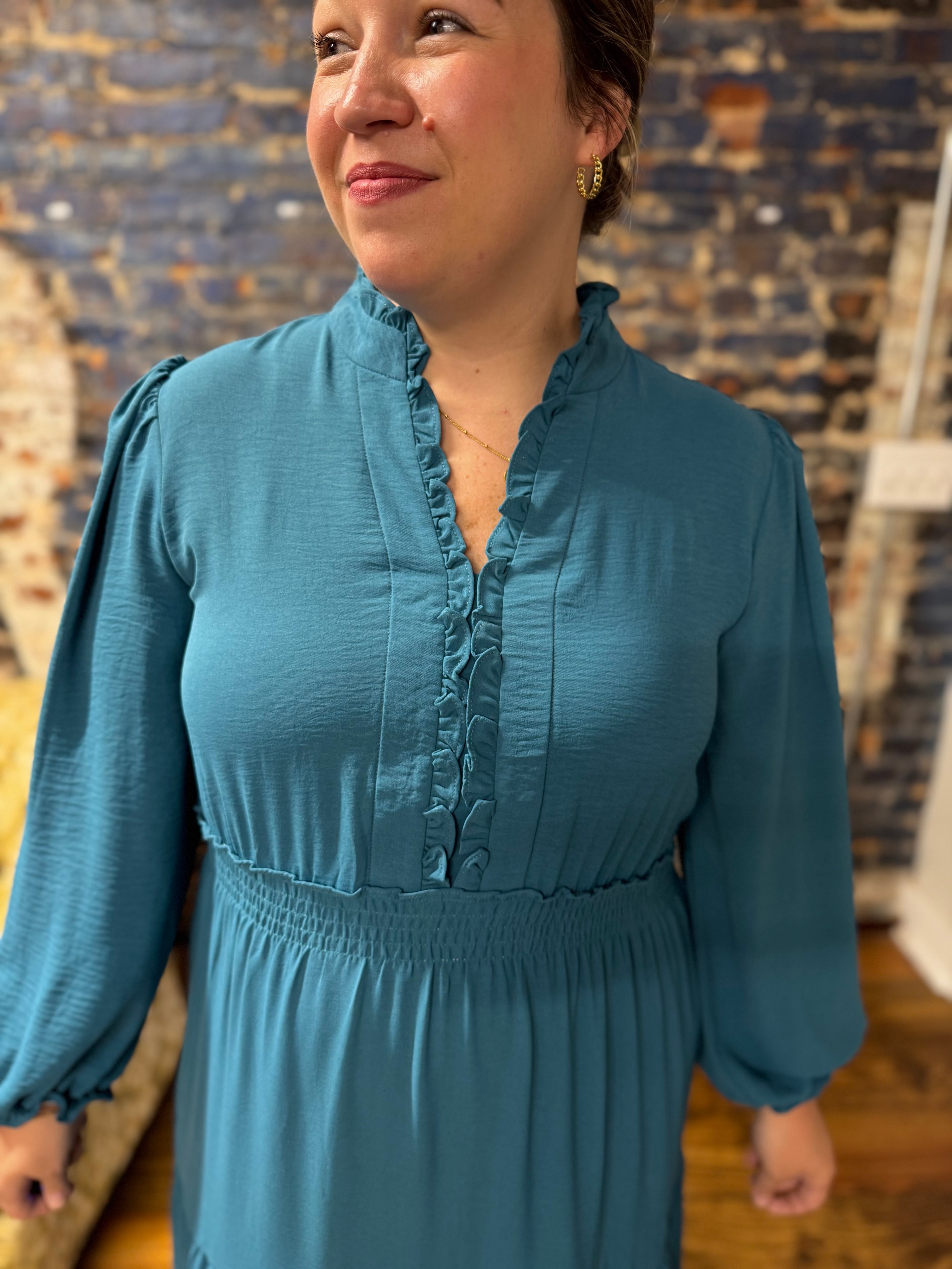 Simply Serene Midi Dress