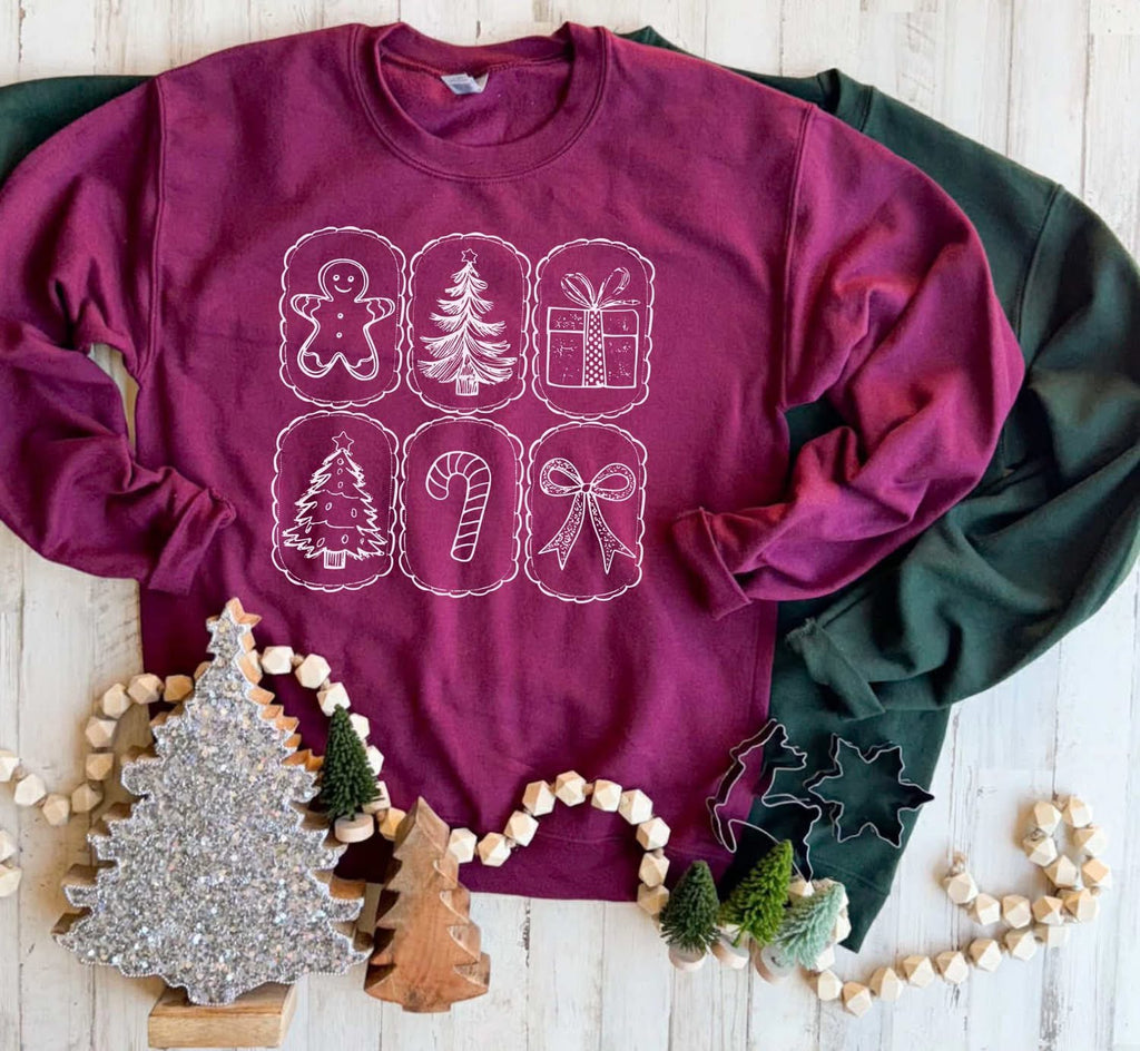 Christmas Icons Tee or Sweatshirt - PRE-ORDER