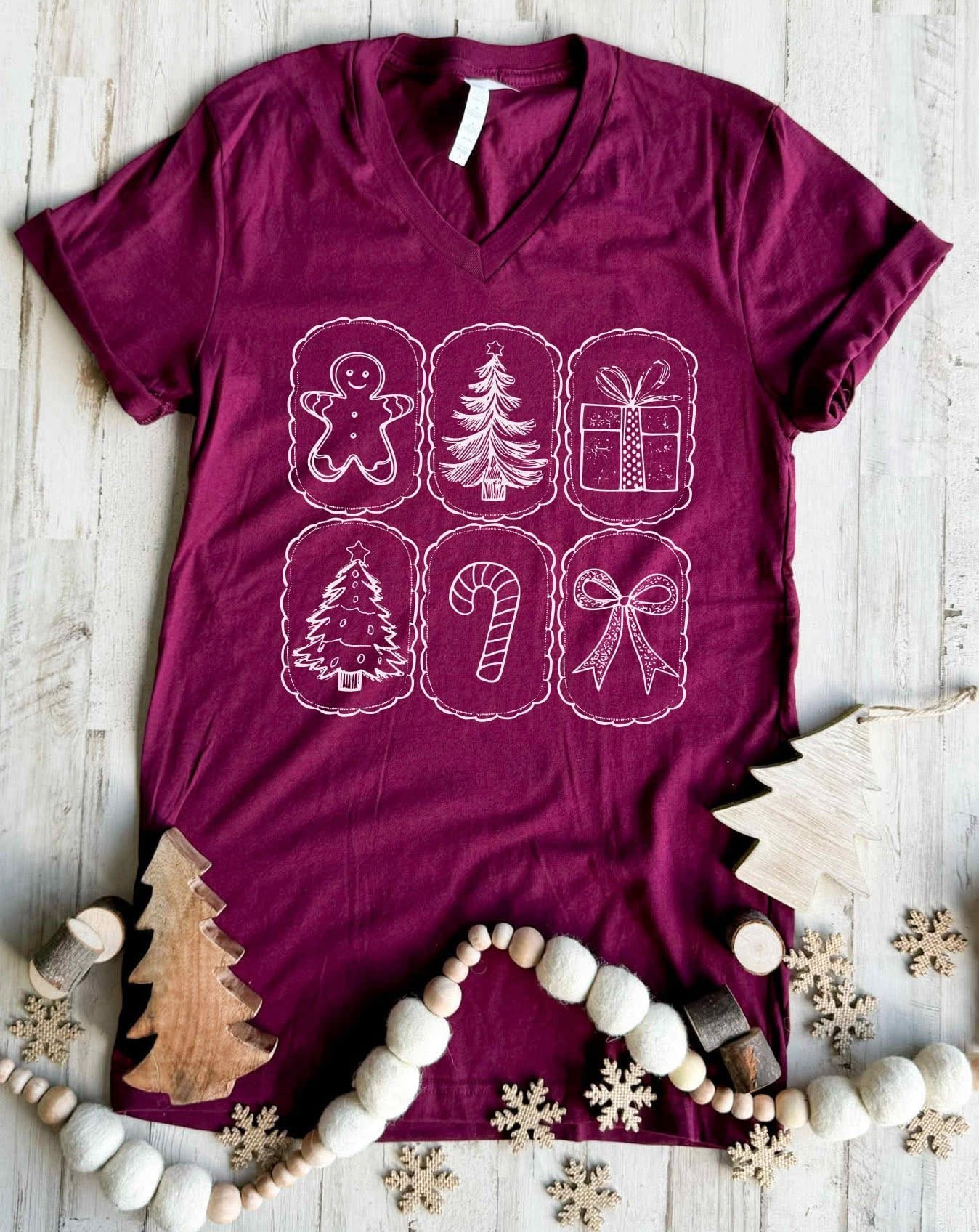 Christmas Icons Tee or Sweatshirt - PRE-ORDER