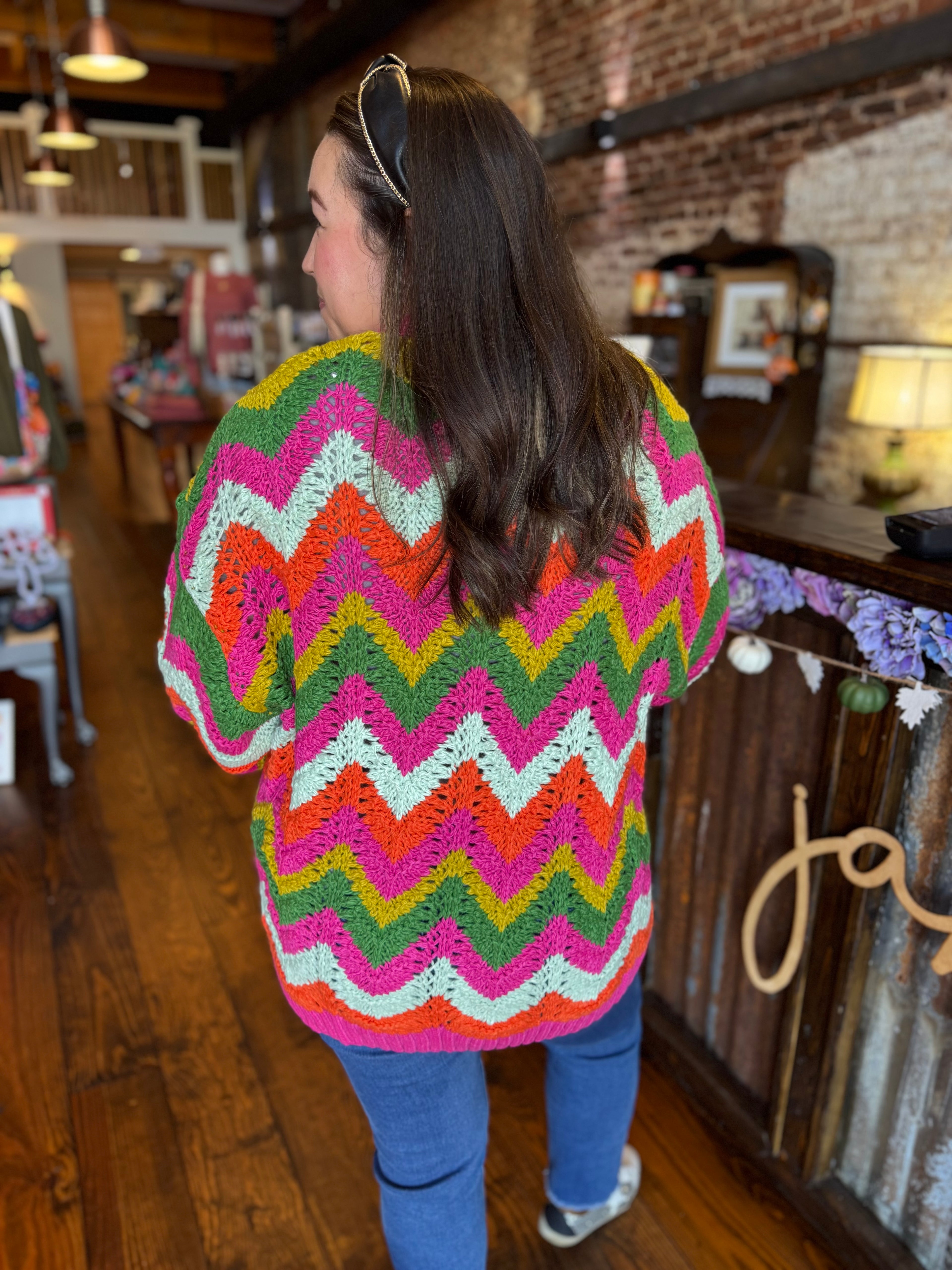 Sunshine & Stripes Cardigan