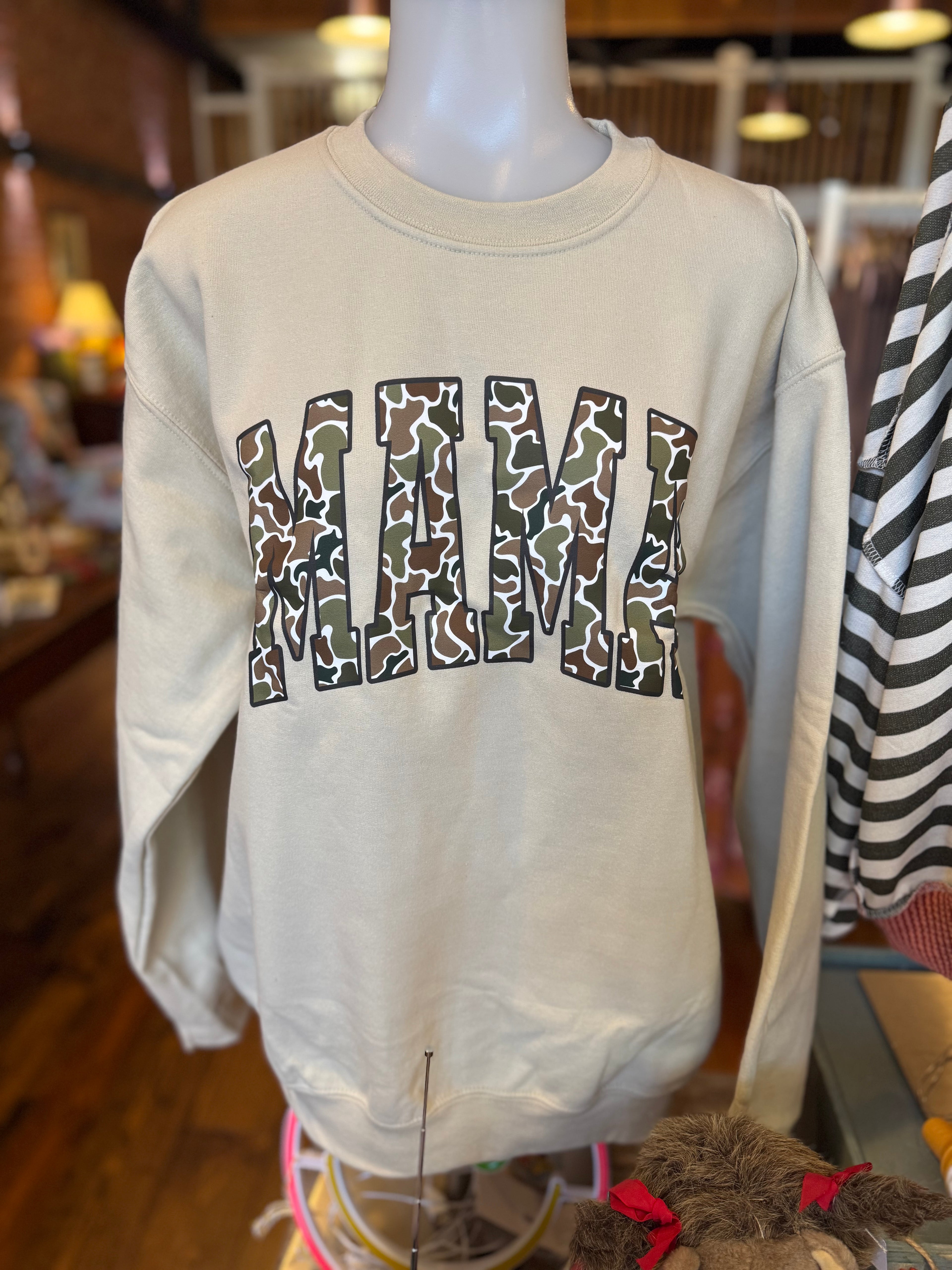 Camo Mama Sweatshirt