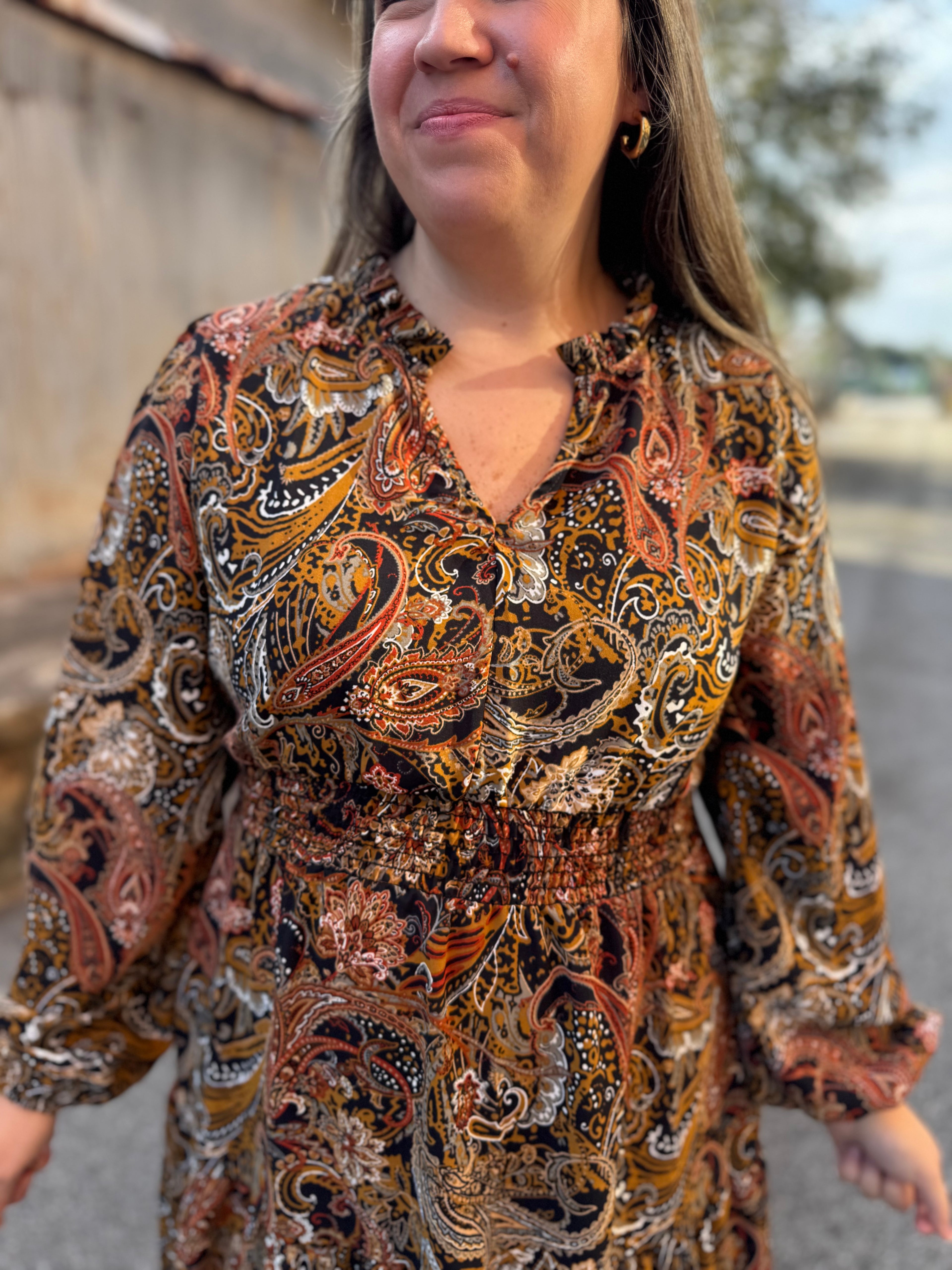 Saddle Creek Midi Dress