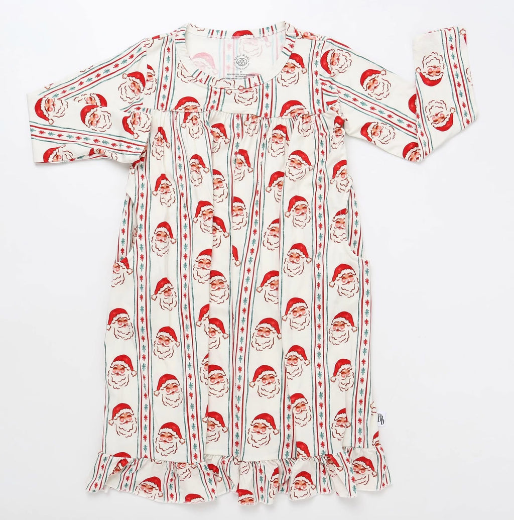 Vintage Santa Bamboo Nightgown