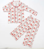Vintage Santa Bamboo Pajamas Set