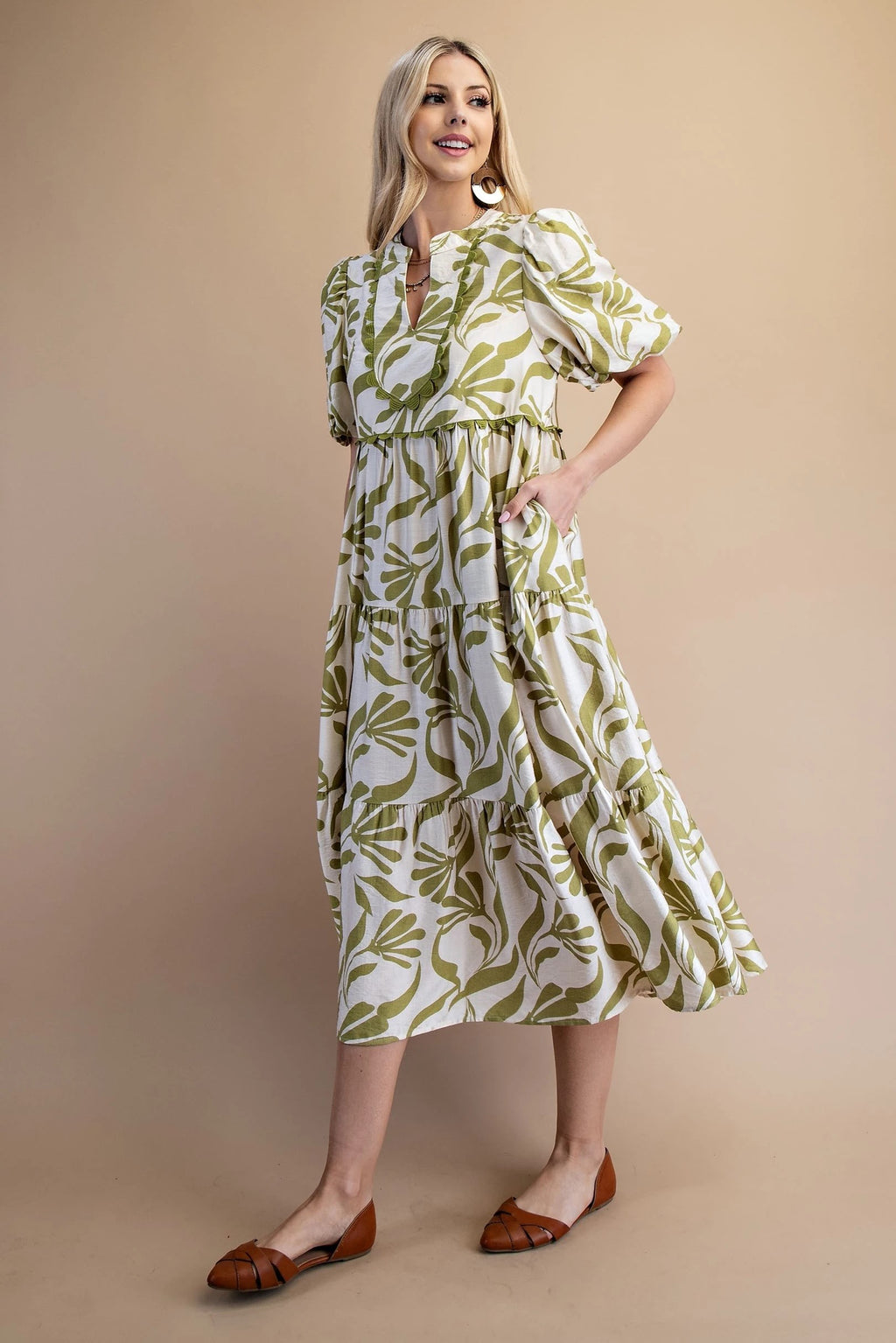 Olive Grove Dress