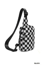 Checkered Crossbody Bag