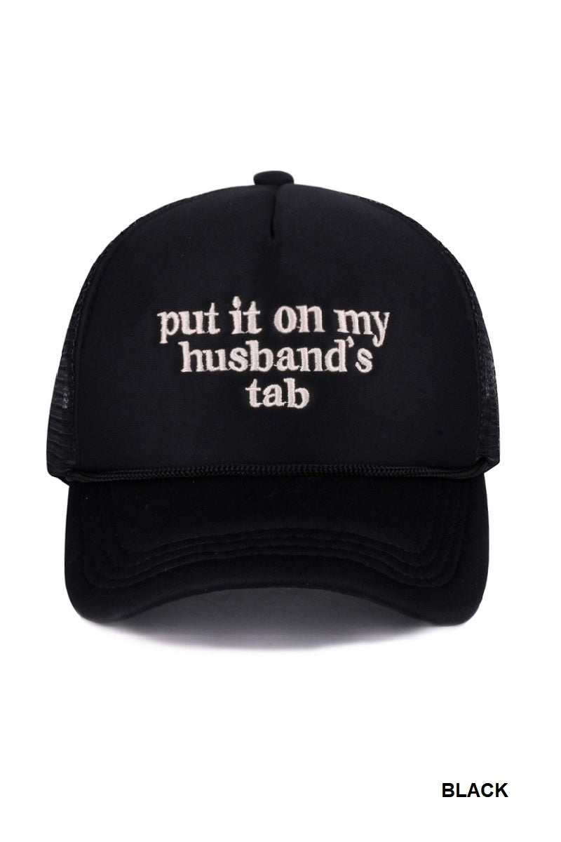 Husband's Tab Hat
