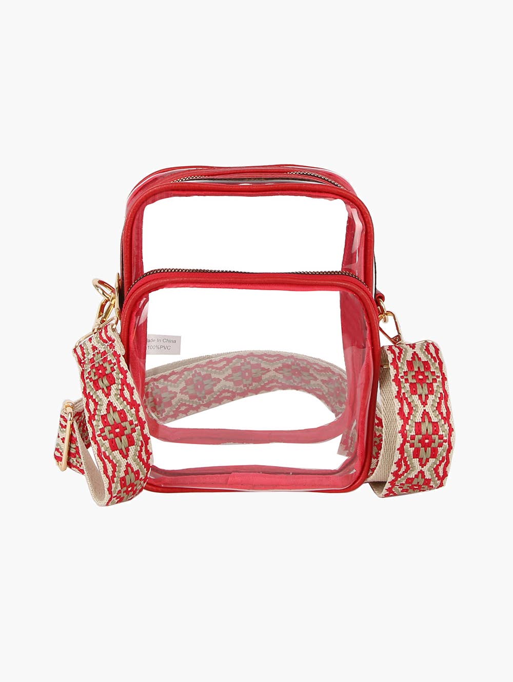 Clear the Way Crossbody in Red