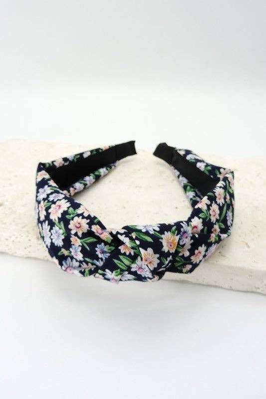 Ditzy Floral Knotted Headband