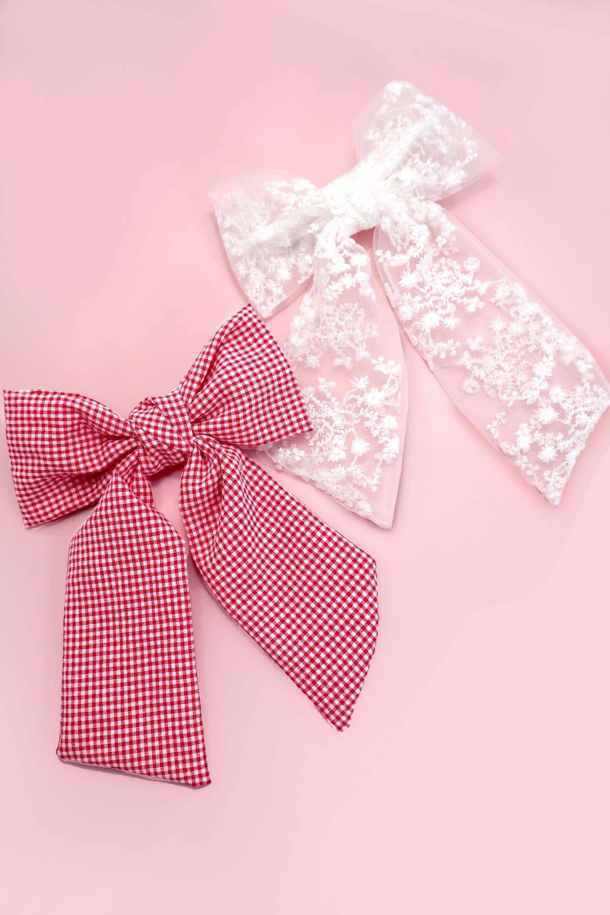 Patriot Bow Hair Clips