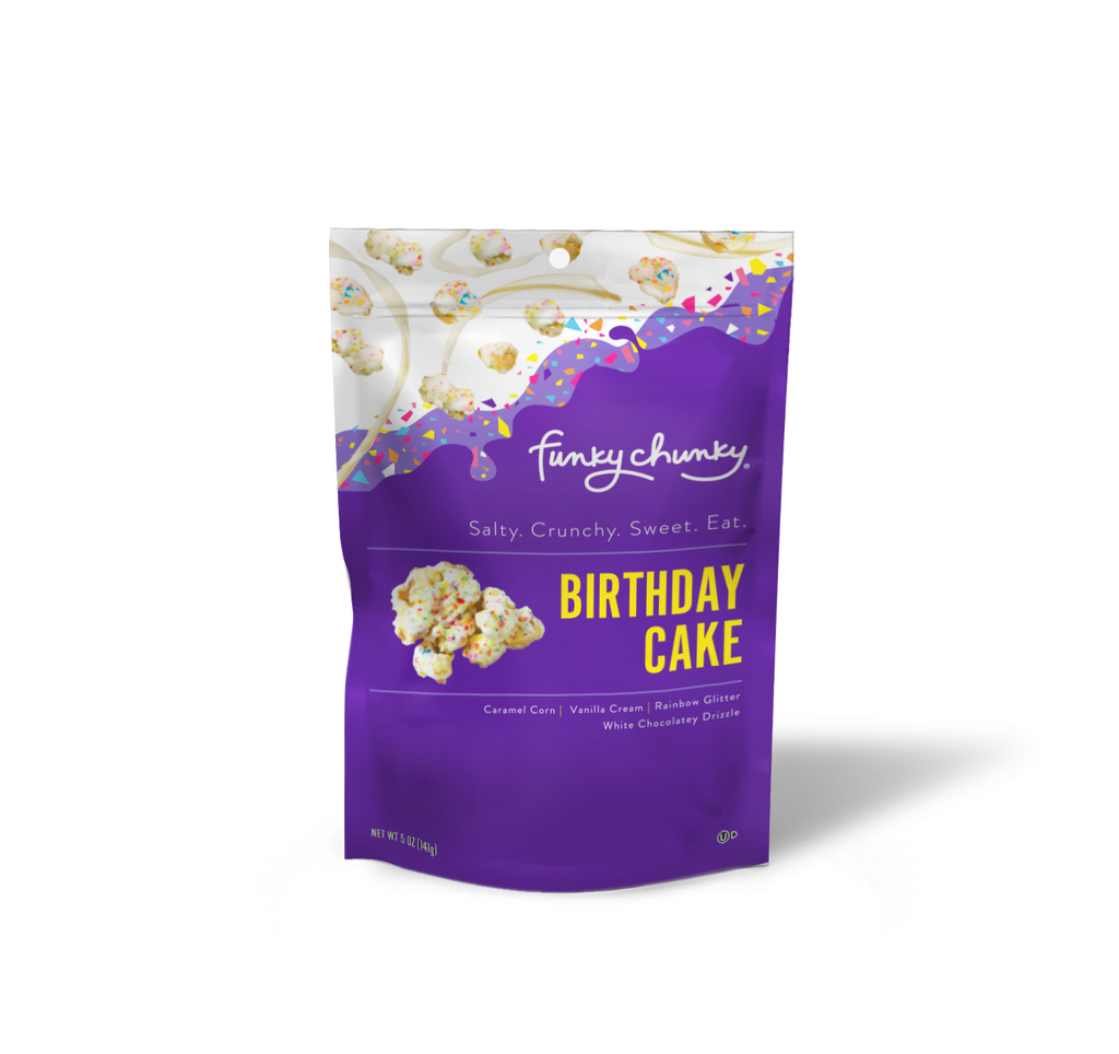 Birthday Cake | Caramel Popcorn