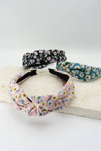 Ditzy Floral Knotted Headband