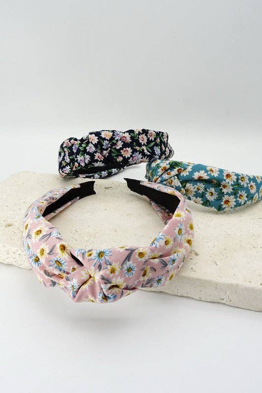 Ditzy Floral Knotted Headband