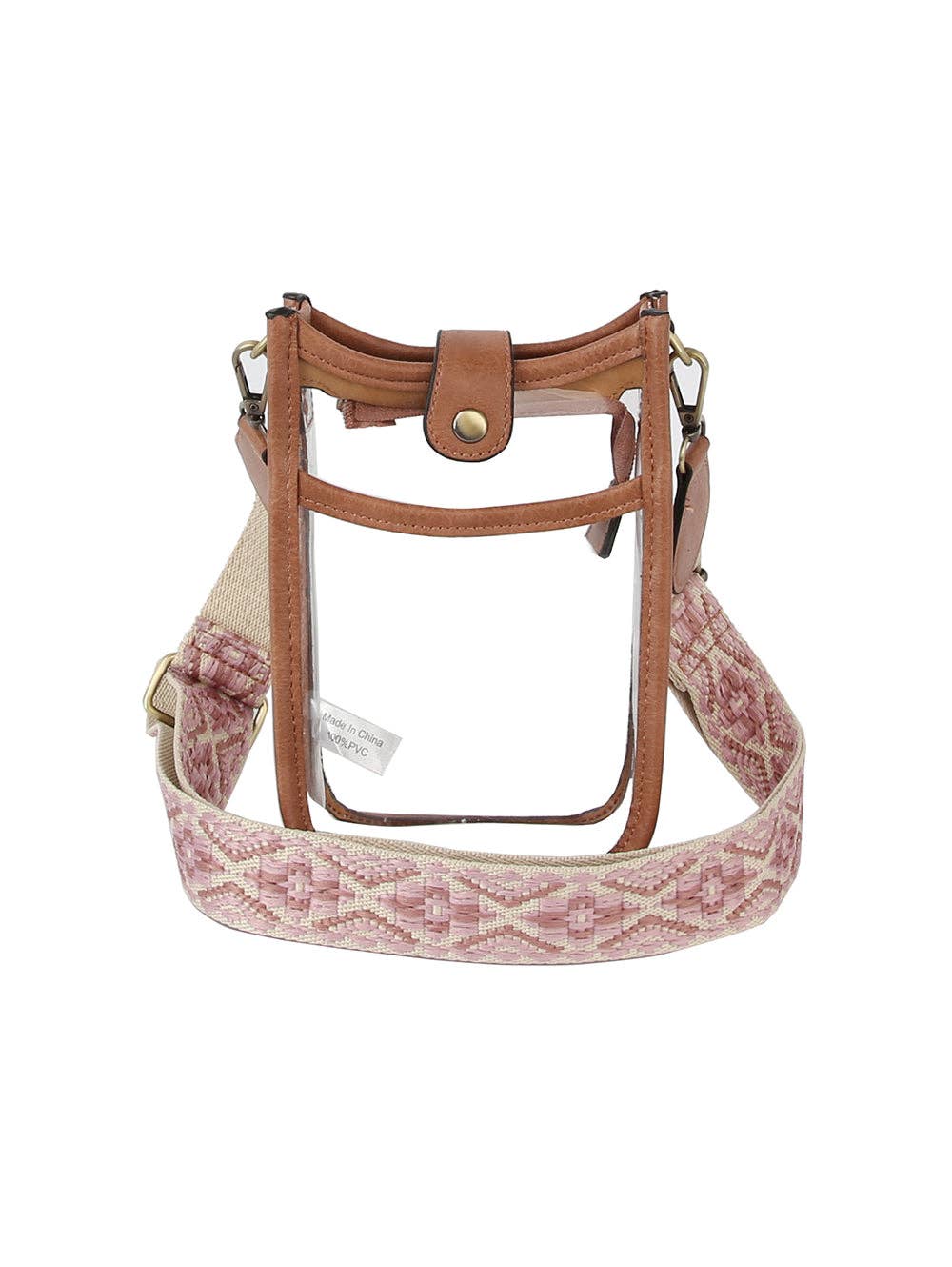 Clear & Carry Phone Crossbody