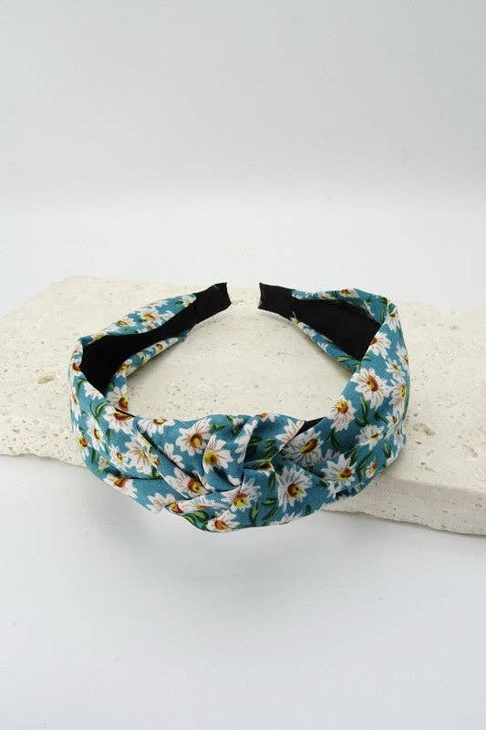 Ditzy Floral Knotted Headband