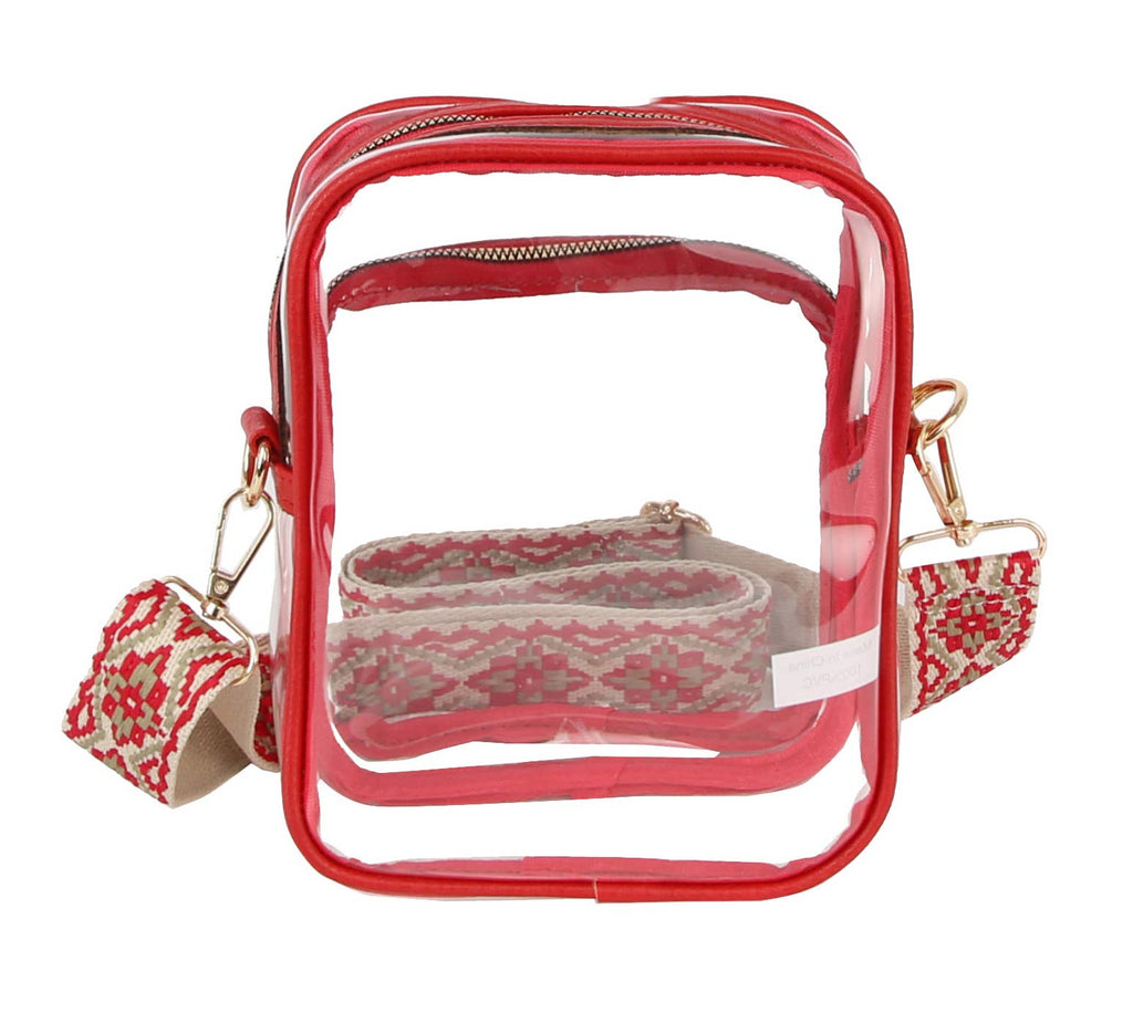 Clear the Way Crossbody in Red