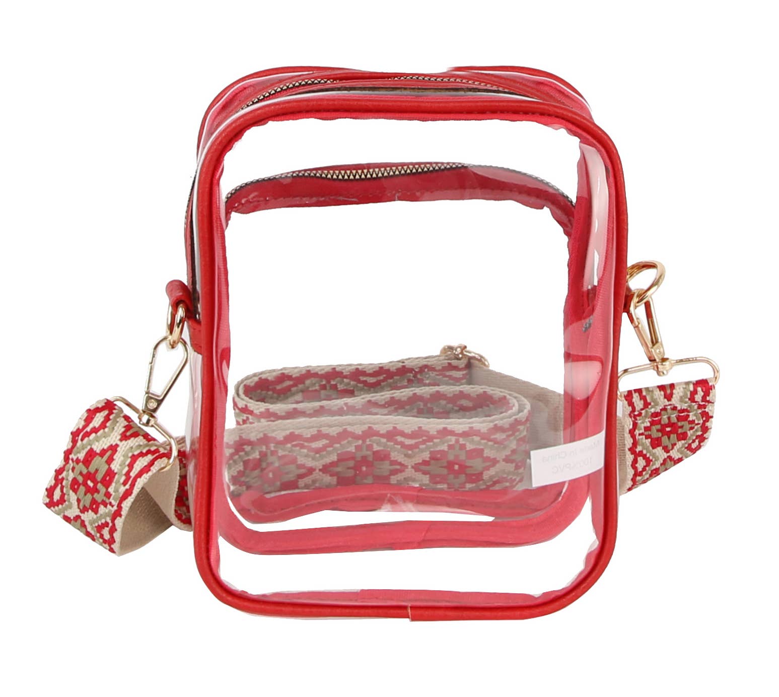 Clear the Way Crossbody in Red