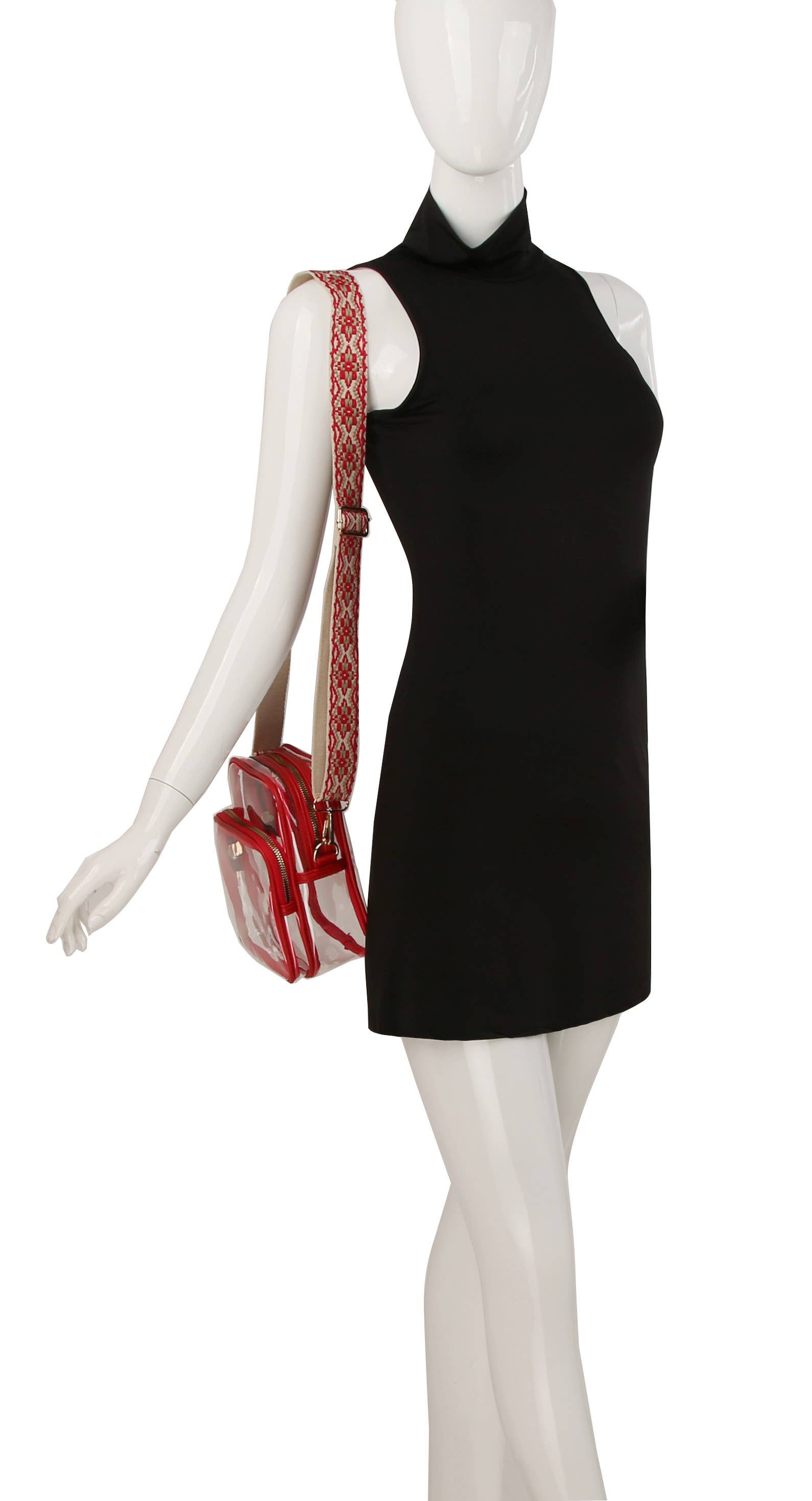 Clear the Way Crossbody in Red