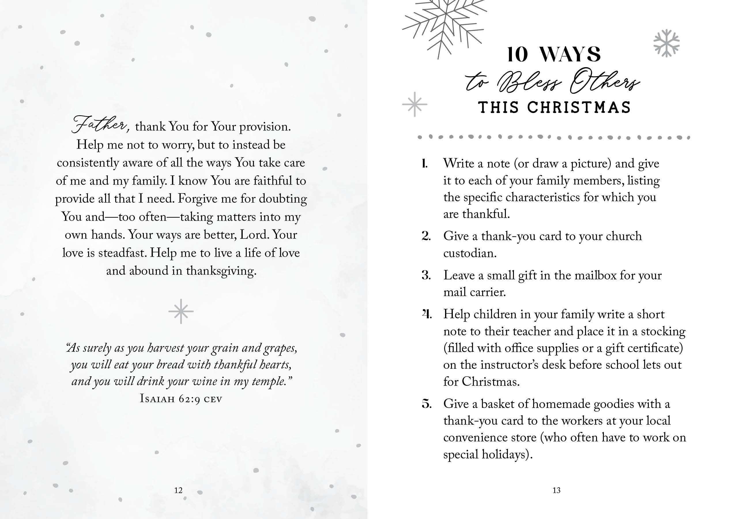 25 Christmas Blessings