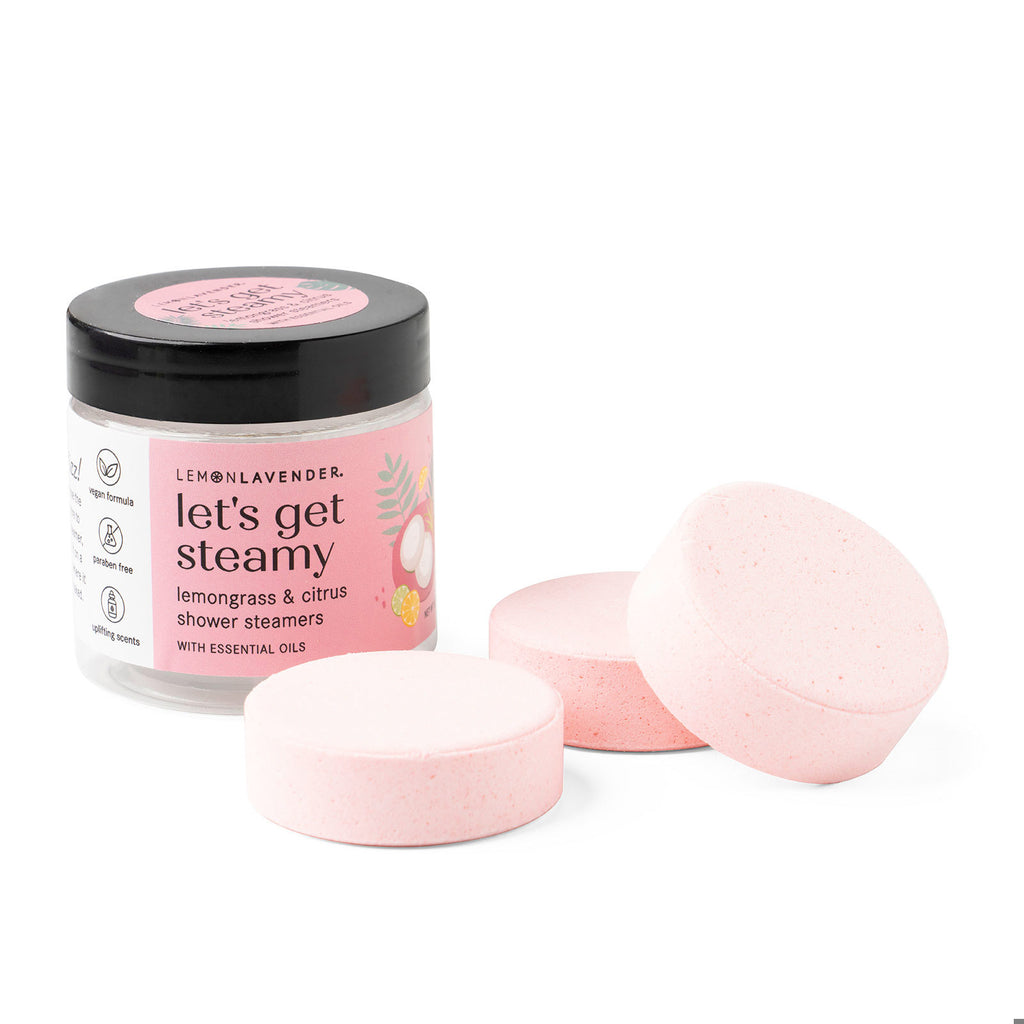 Lemon Lavender Shower Bombs - 3 pack