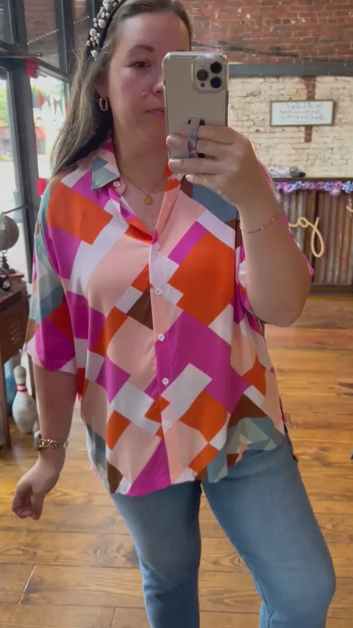 Color Block Party Top