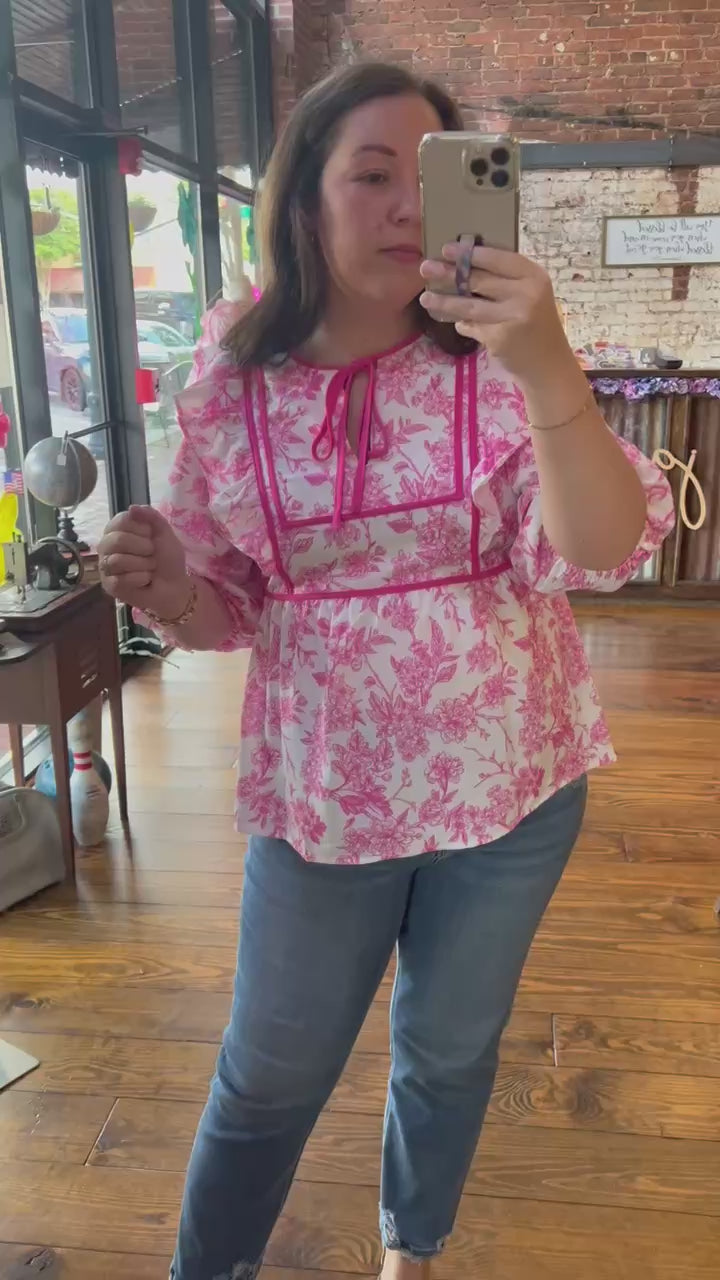 Garden Picnic Blouse