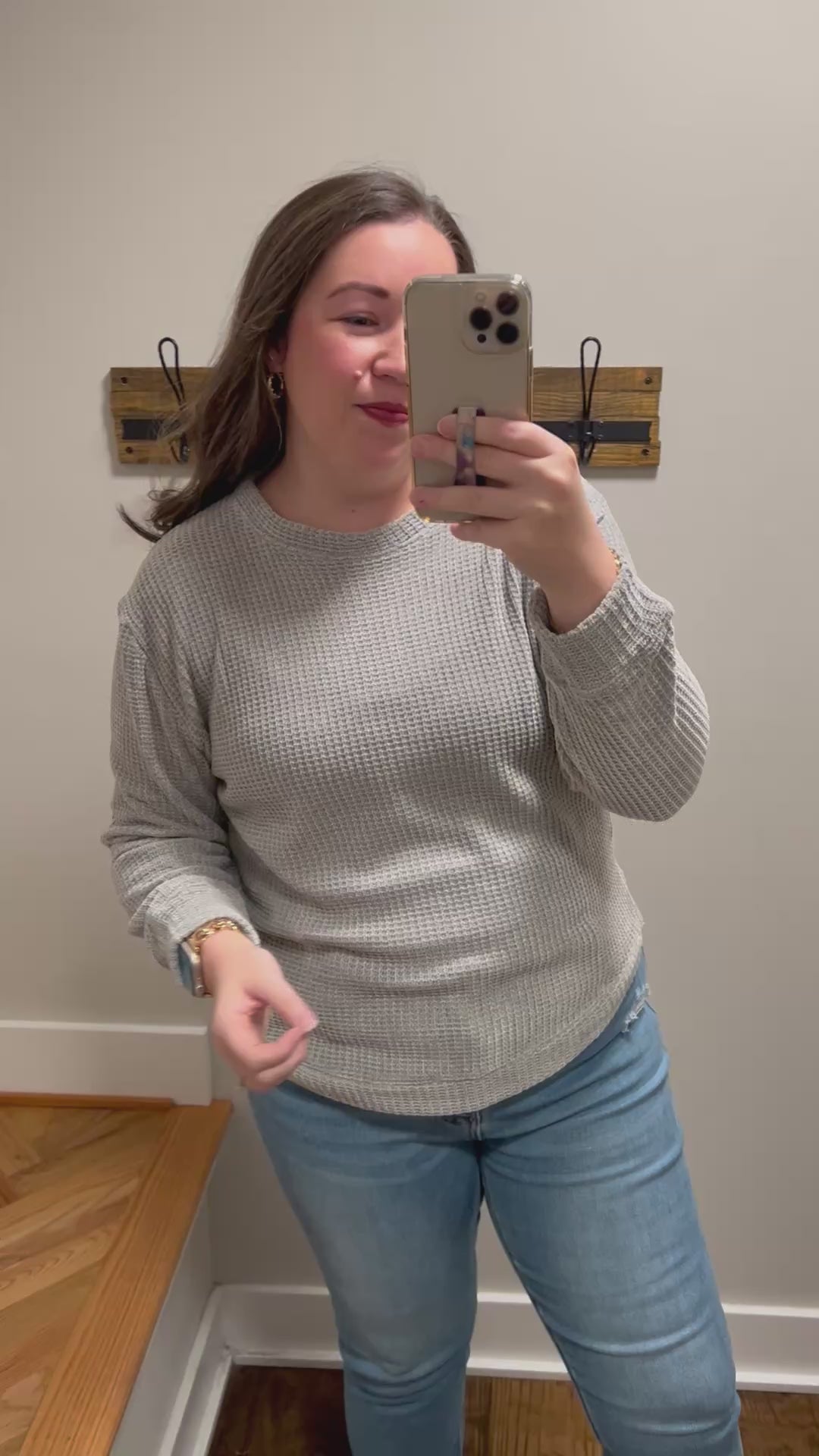 The Everyday Waffle Sweater